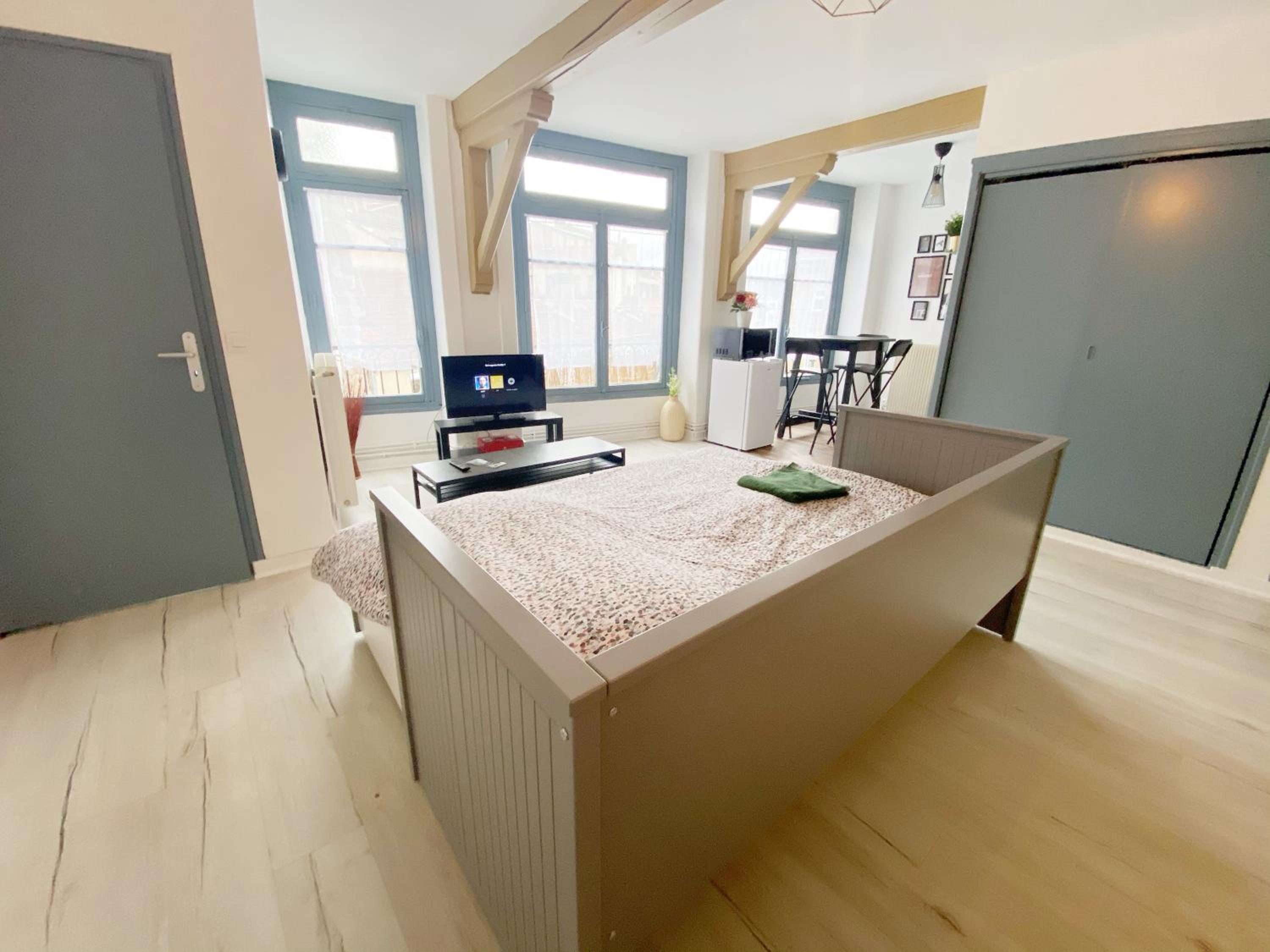 015 CHIC & COSY STUDIO 41m2 HYPERCENTRE WIFI SMART TV NETFLIX