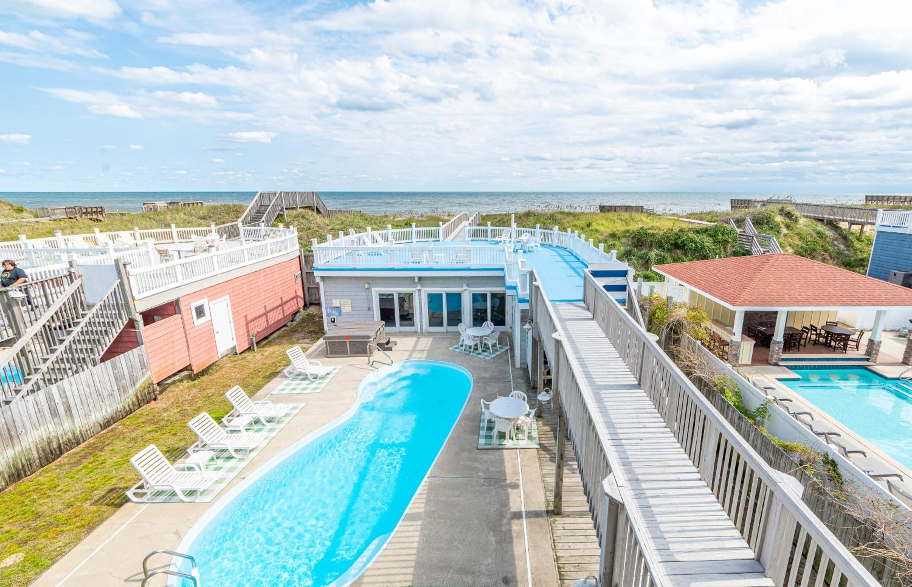 Blue Crush - KDH MP 8, Oceanfront, Ocean Views, Pool, Cabana, Hot Tub, Elevator, Rec Room, Pets OK