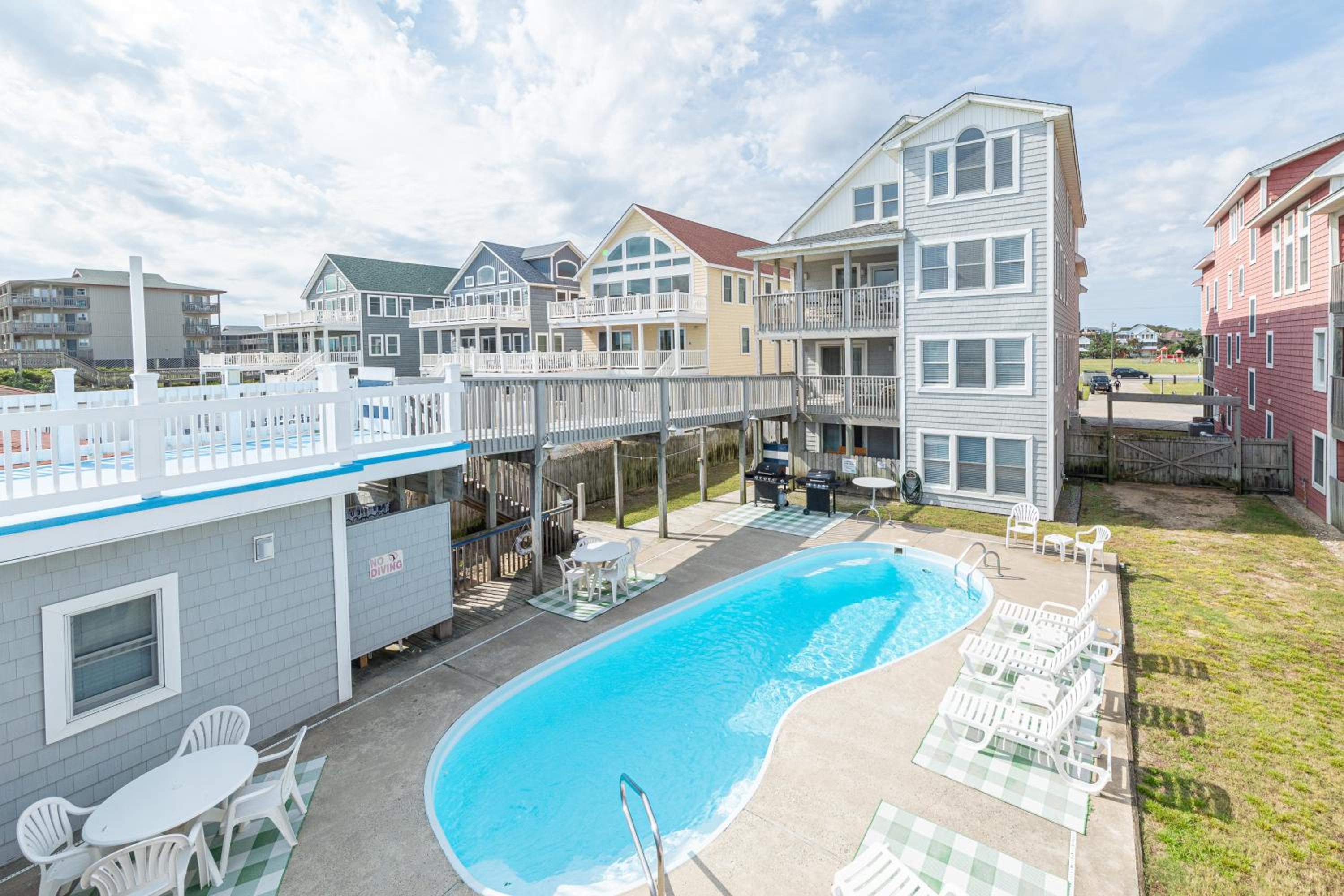 Blue Crush - KDH MP 8, Oceanfront, Ocean Views, Pool, Cabana, Hot Tub, Elevator, Rec Room, Pets OK