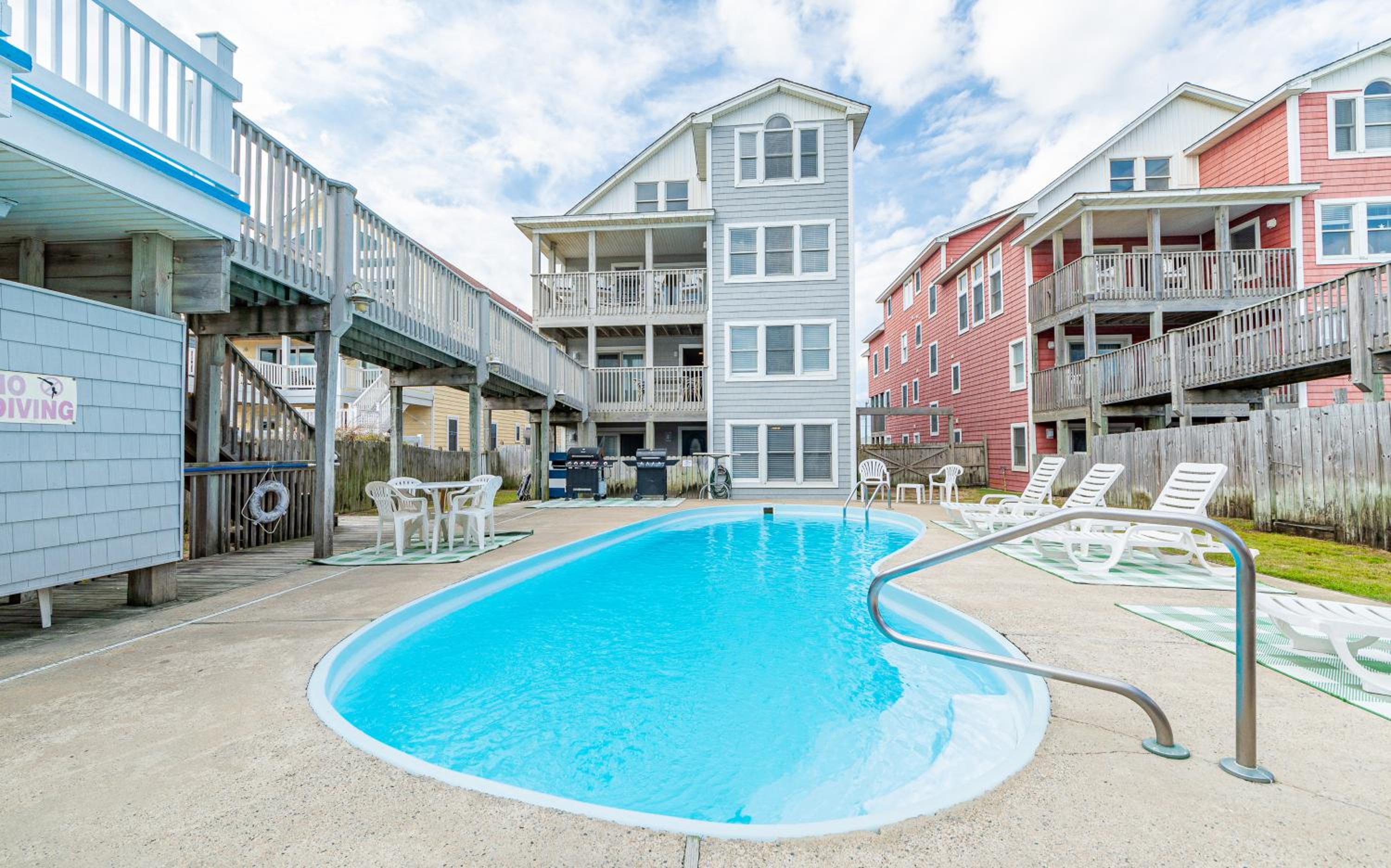 Blue Crush - KDH MP 8, Oceanfront, Ocean Views, Pool, Cabana, Hot Tub, Elevator, Rec Room, Pets OK