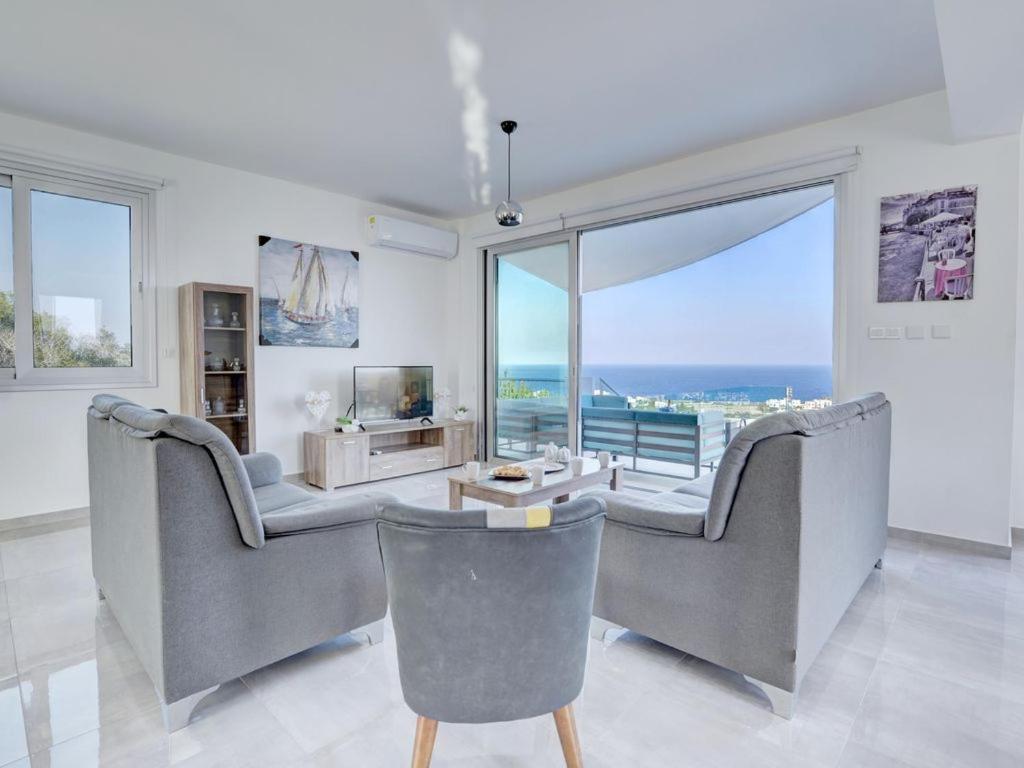 Villa Kono Provoles - Luxury 4 Bedroom Protaras Villa with Stunning Panoramic Sea Views view 4