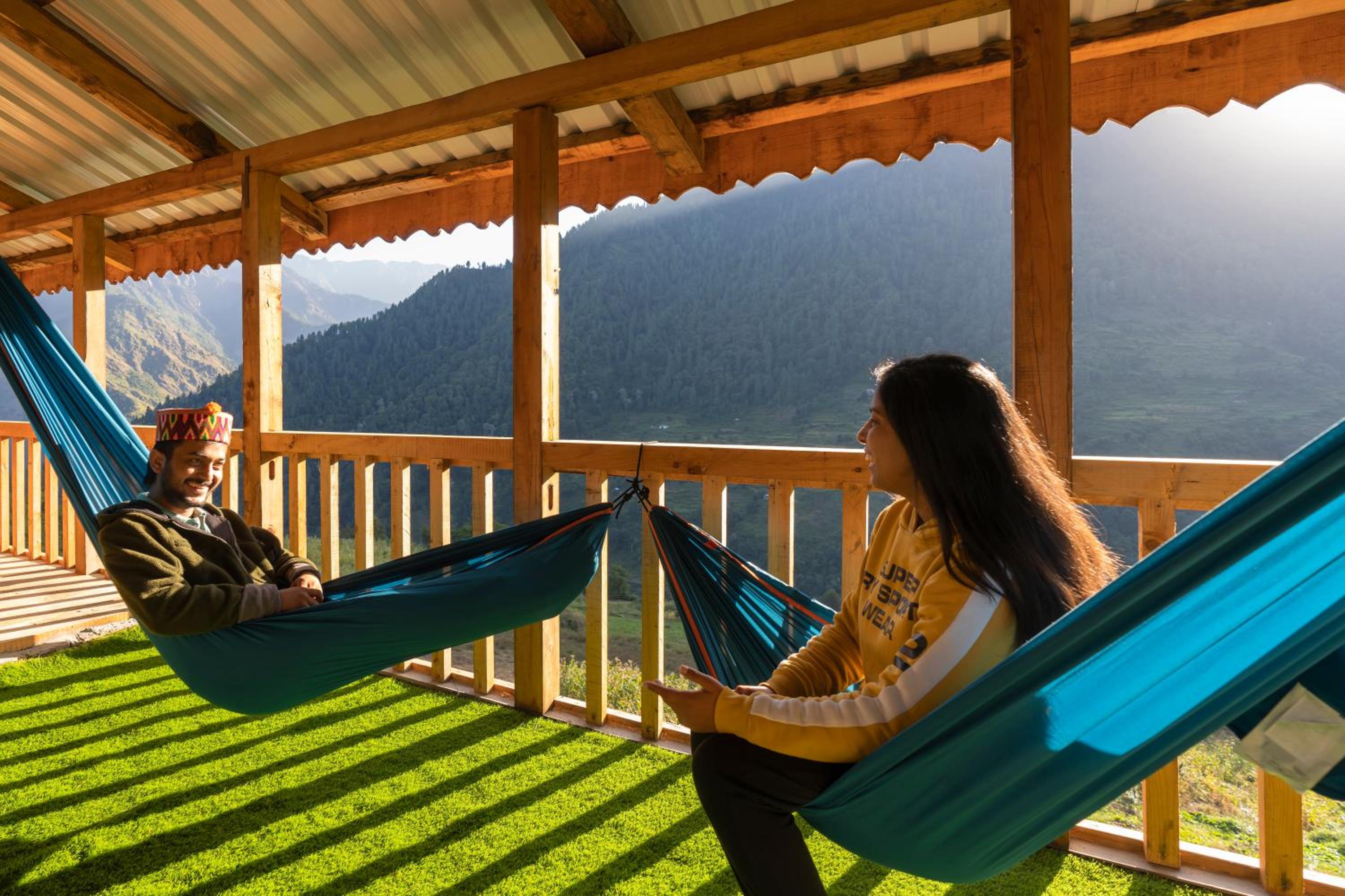 Zostel Shangarh, Kullu view 2