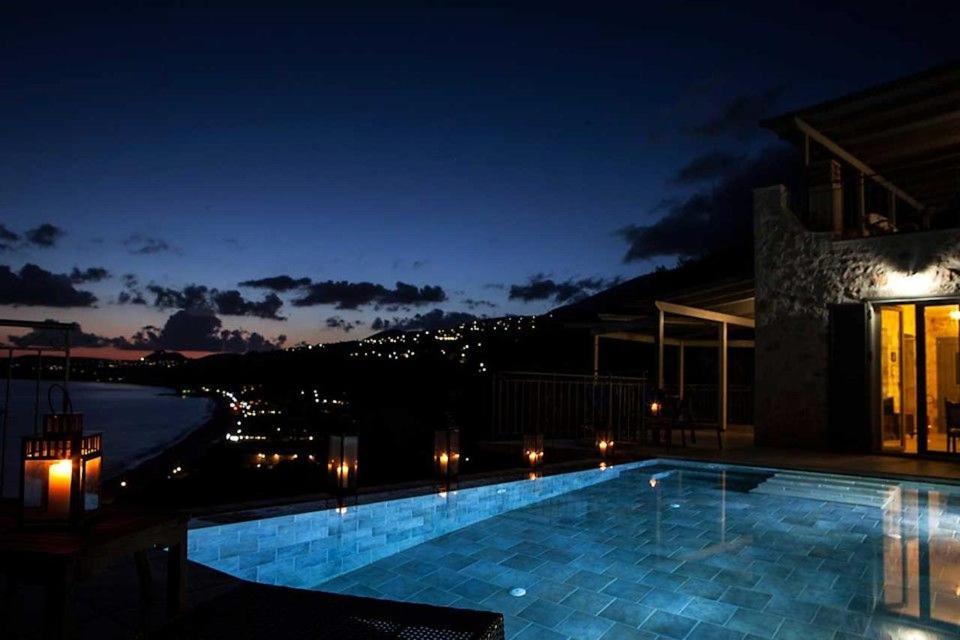 Unique Kefalonia Villa Villa Kalou Cottage Sea Views Lourdas view 2