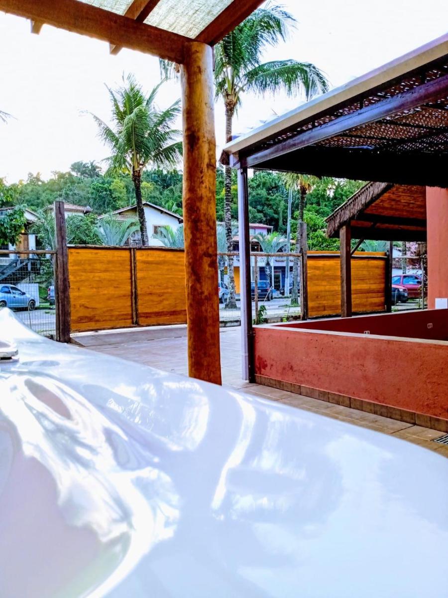 outdoor BBQ area