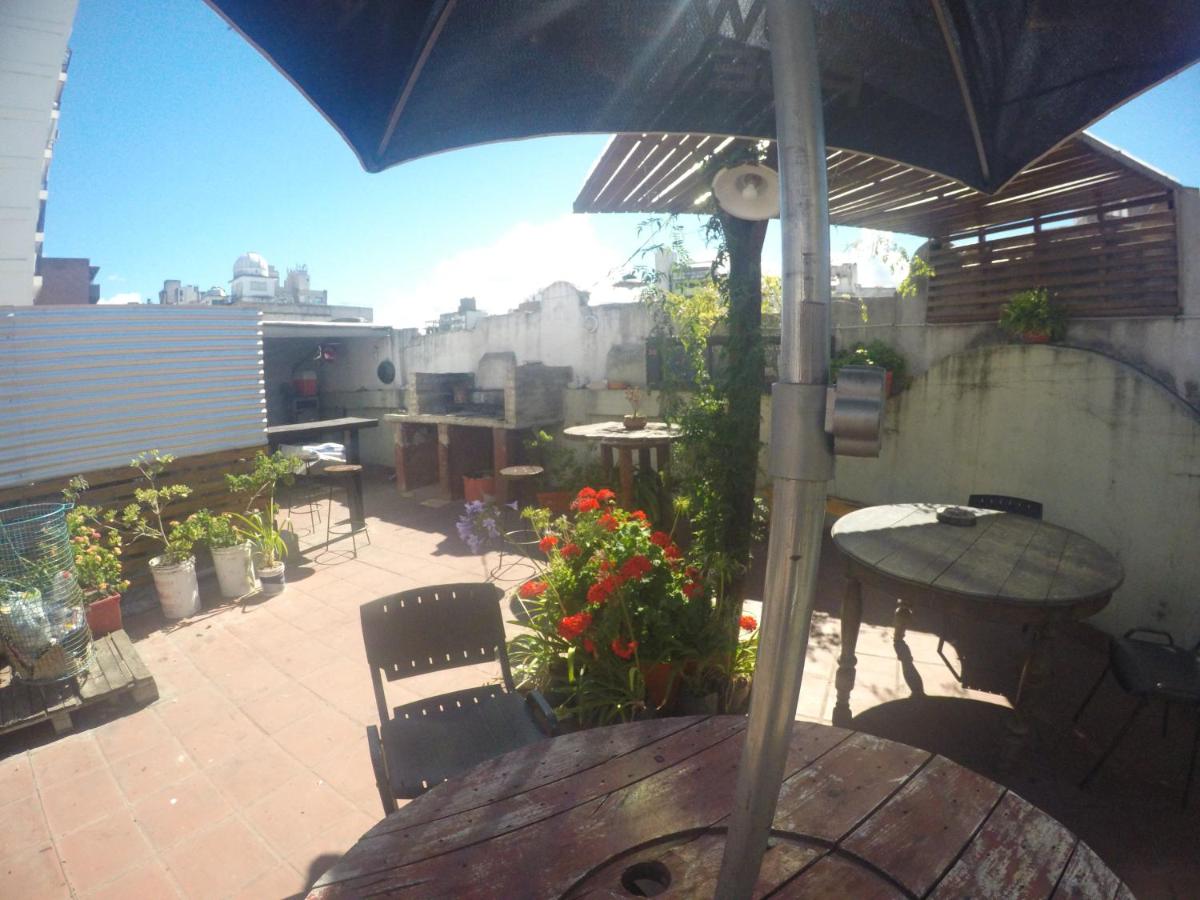 outdoor BBQ area