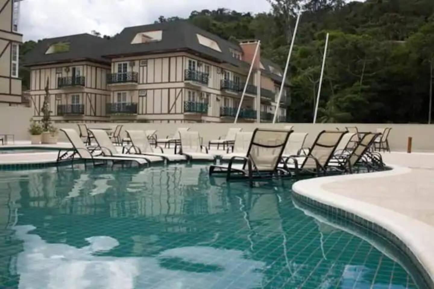 Estudio Itaipava - Granja Brasil - Flat Luxo 419 - Com Piscina
