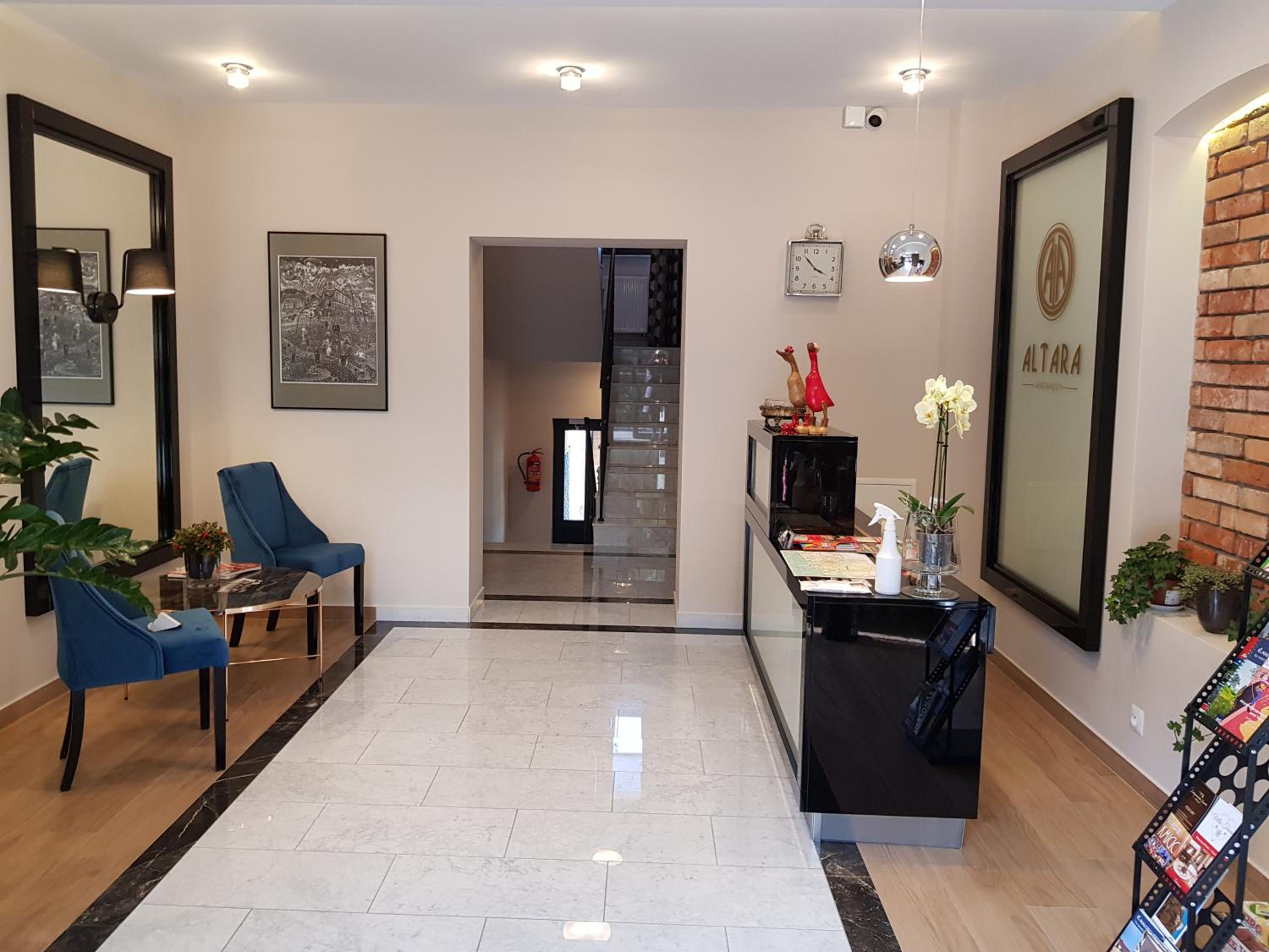 hotel reception