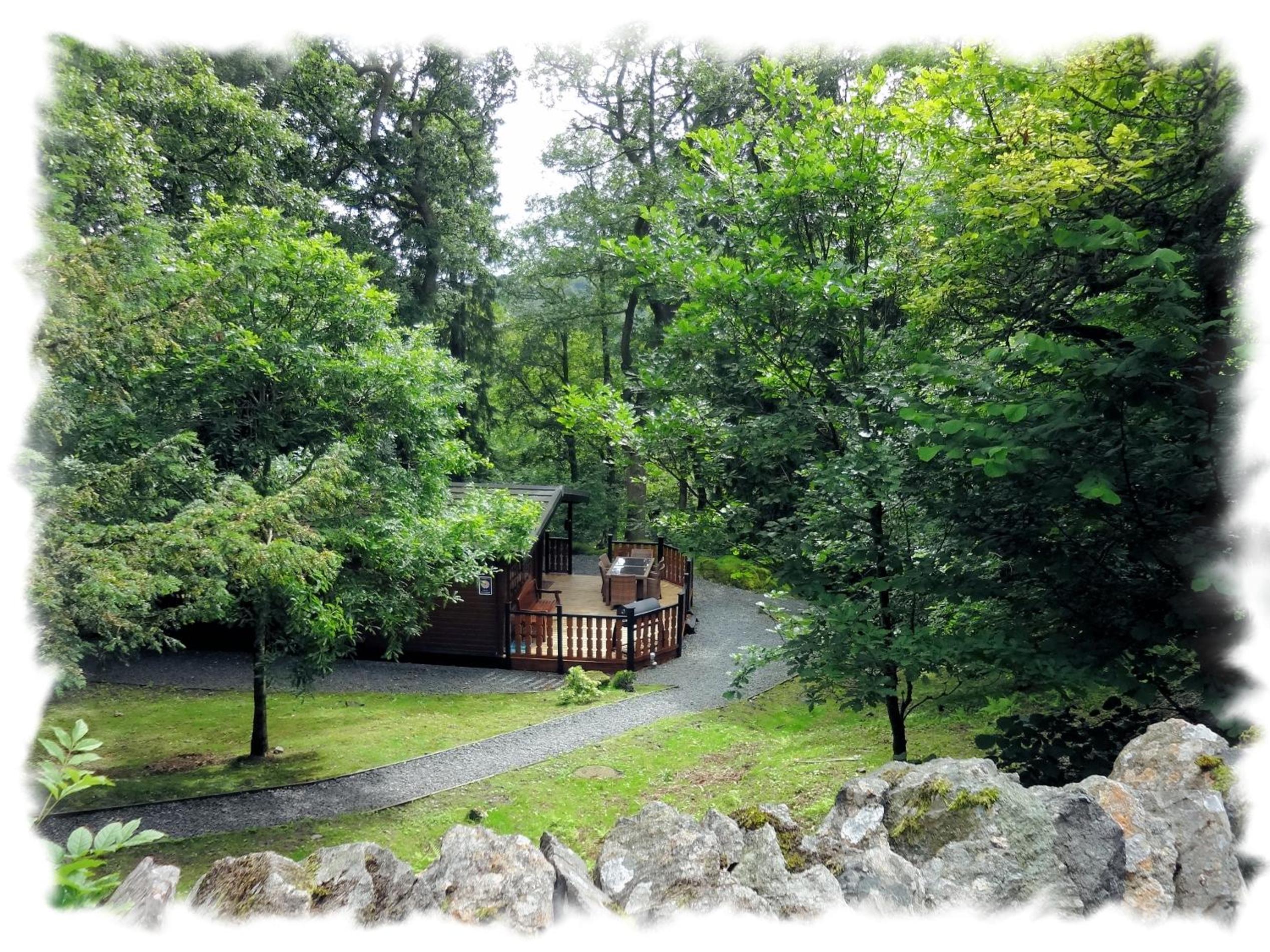 Blelham Tarn Rustic cabin in tranquil woodland view 5