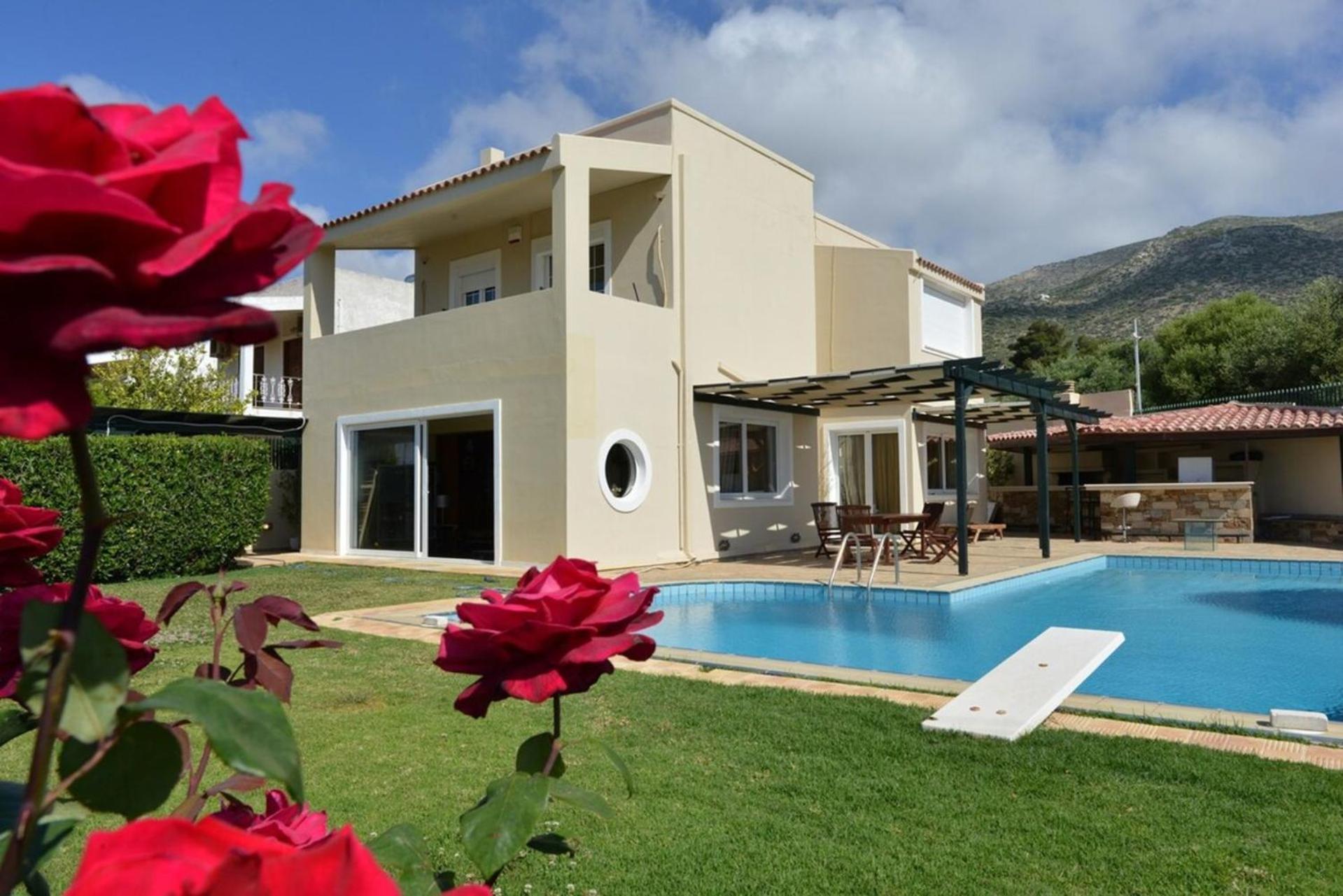 Beautiful Pool Villa Xenia in Anavissos, Athens