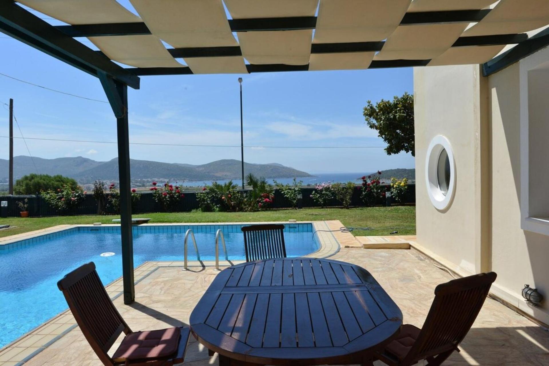 Beautiful Pool Villa Xenia in Anavissos, Athens