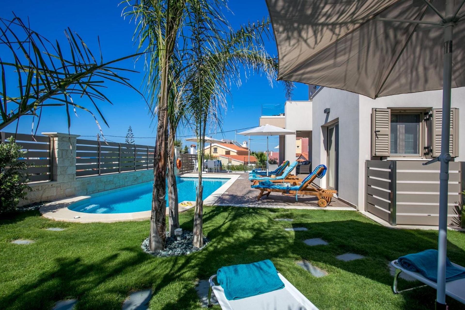 Luxury Villa Crete Villa Marina Mare 3 Bedroom Private Pool view 2