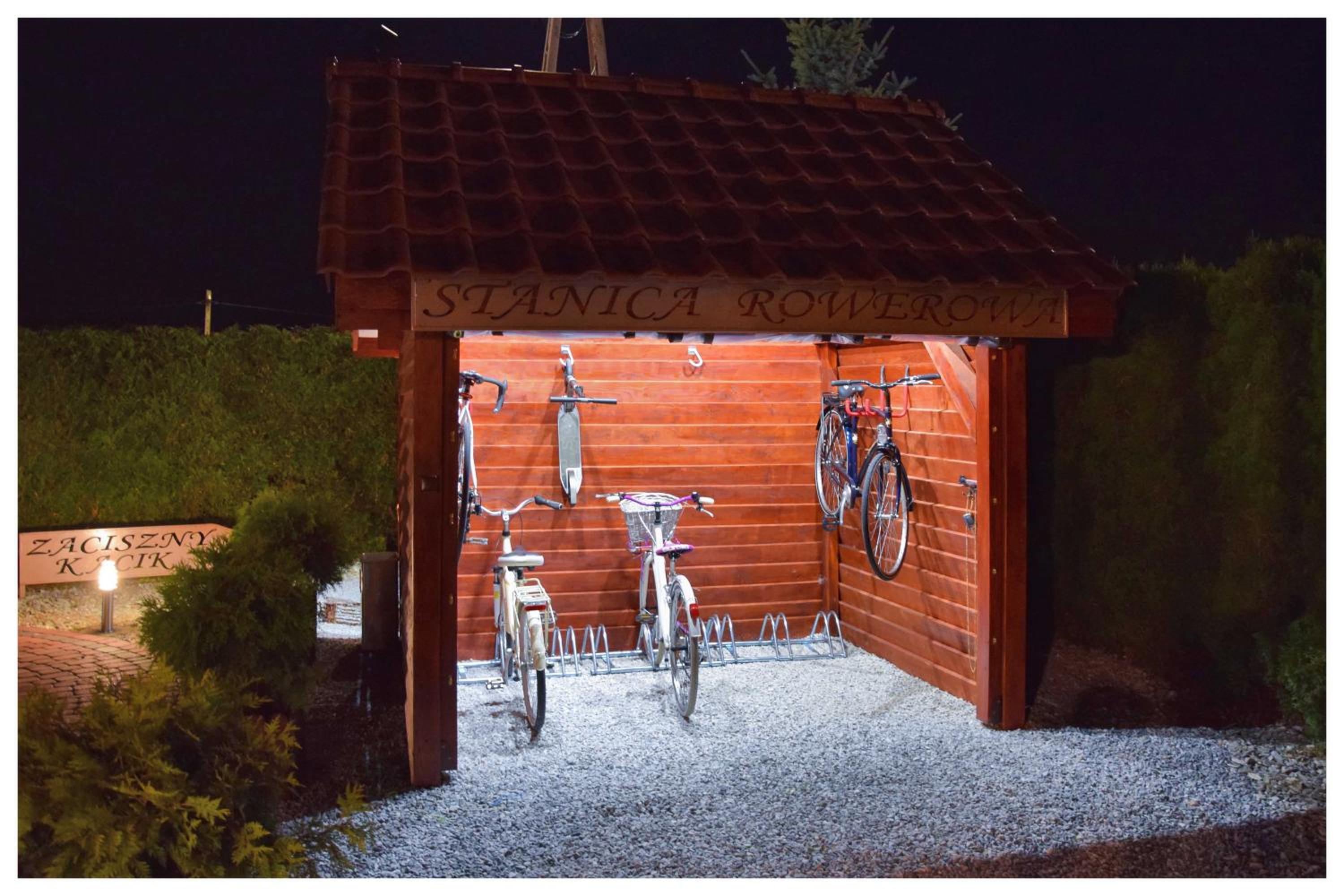 outdoor BBQ area
