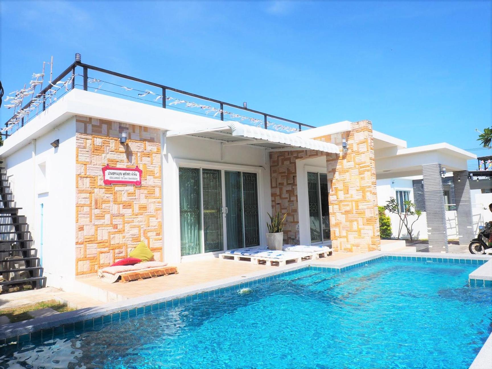 Hotel Cheap Pool Villa Hauhin (3 BR 1 Lounge) European Kitchen - Image 1