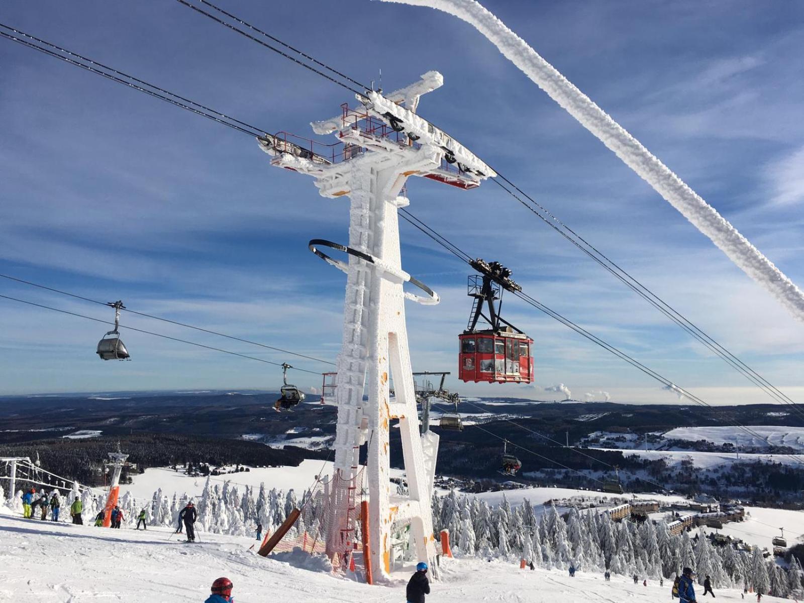 Ferienwohnung direkt am Ski und Rodelhang