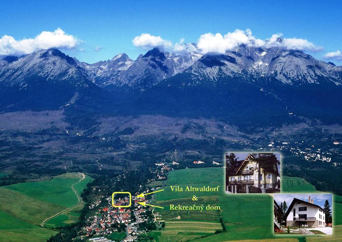 Vila Altwaldorf B&B Vysoke Tatry view 3