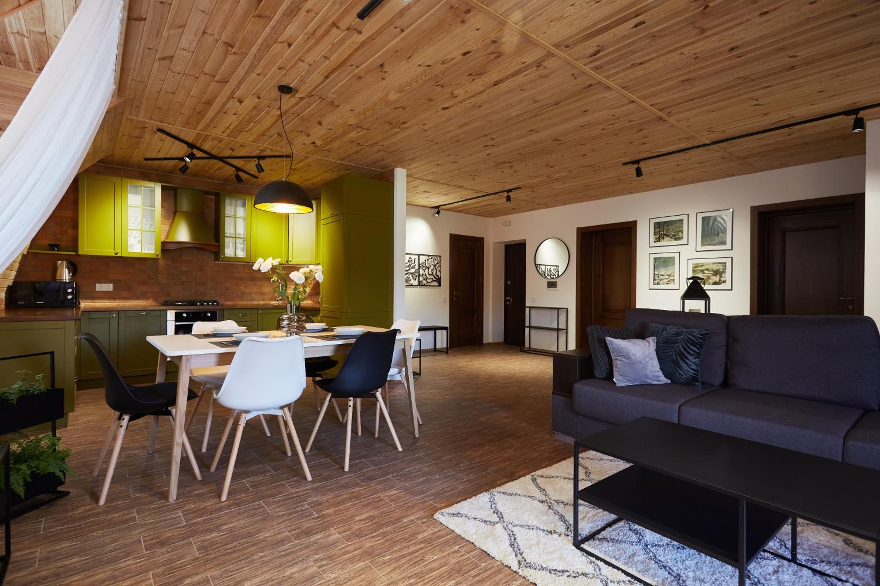 Scandinavian Hygge Canyon view lounge