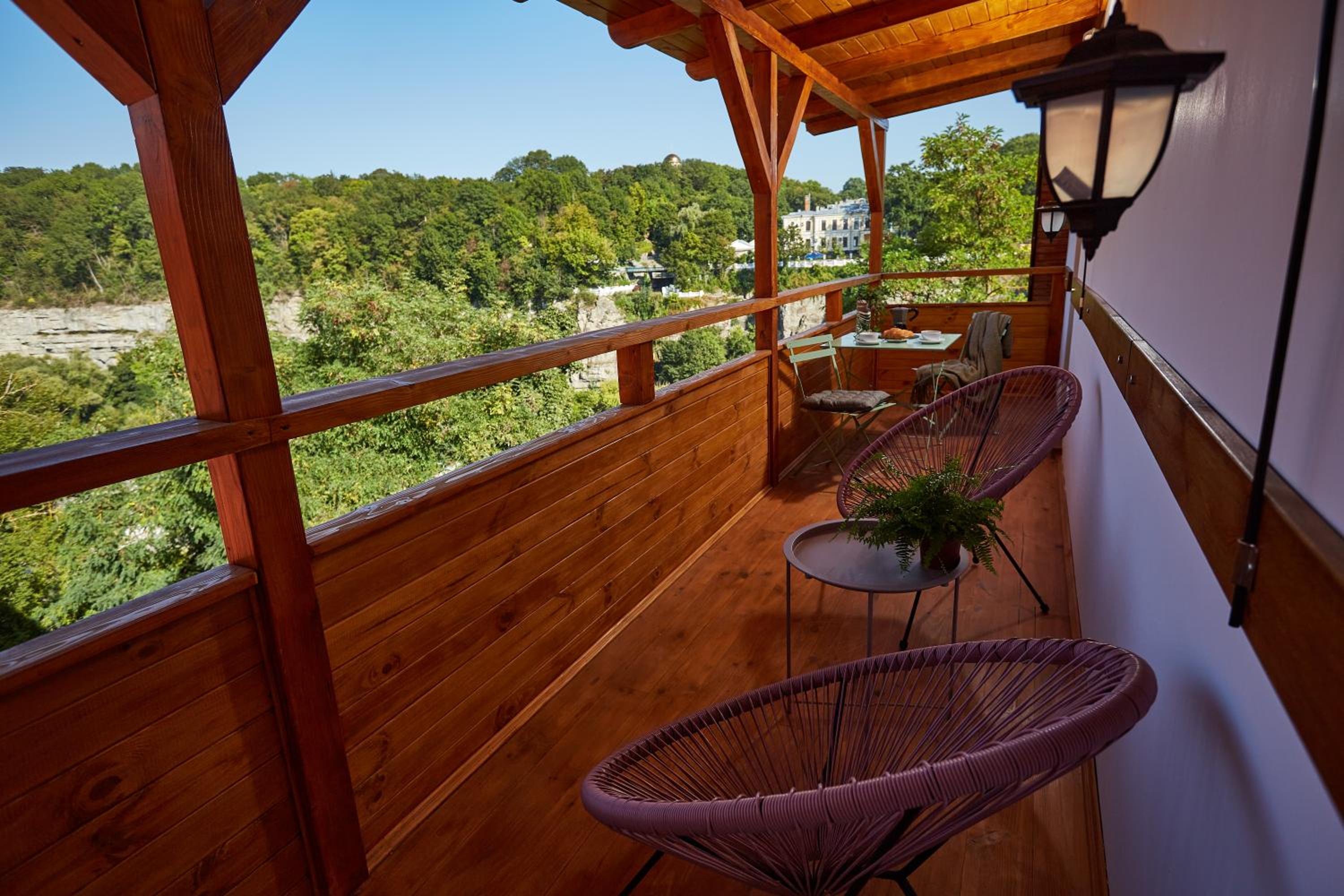 Scandinavian Hygge Canyon view lounge
