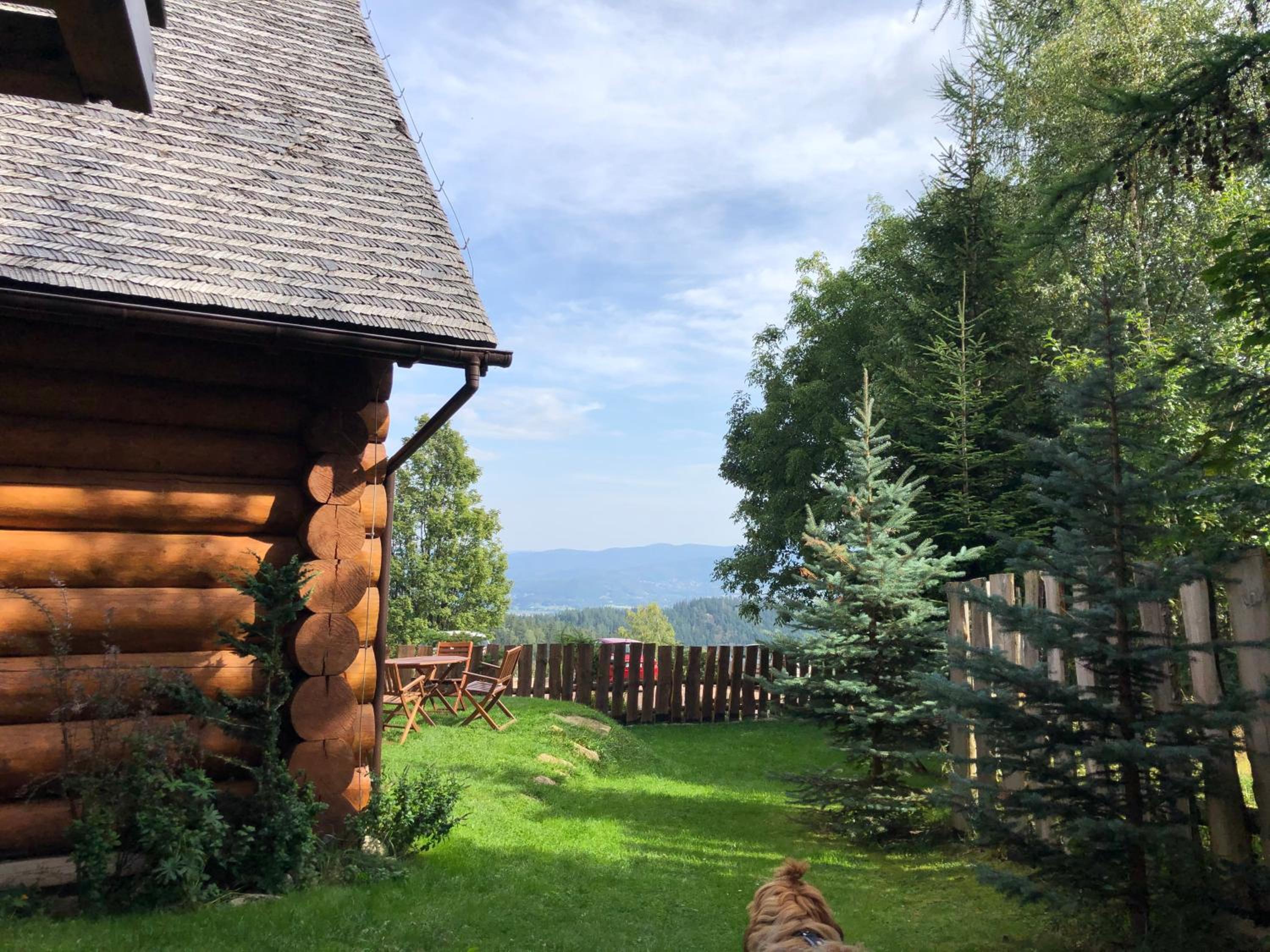 Chaty Świerkowe Wzgórze - tylko domki typu superior z prywatną sauną balią kominkiem oraz ogrodzonym prywatnym terenem z grillem, domki bez sauny na wspóln view 5