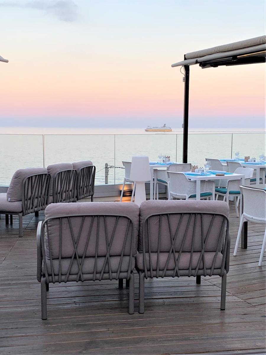 outdoor BBQ area