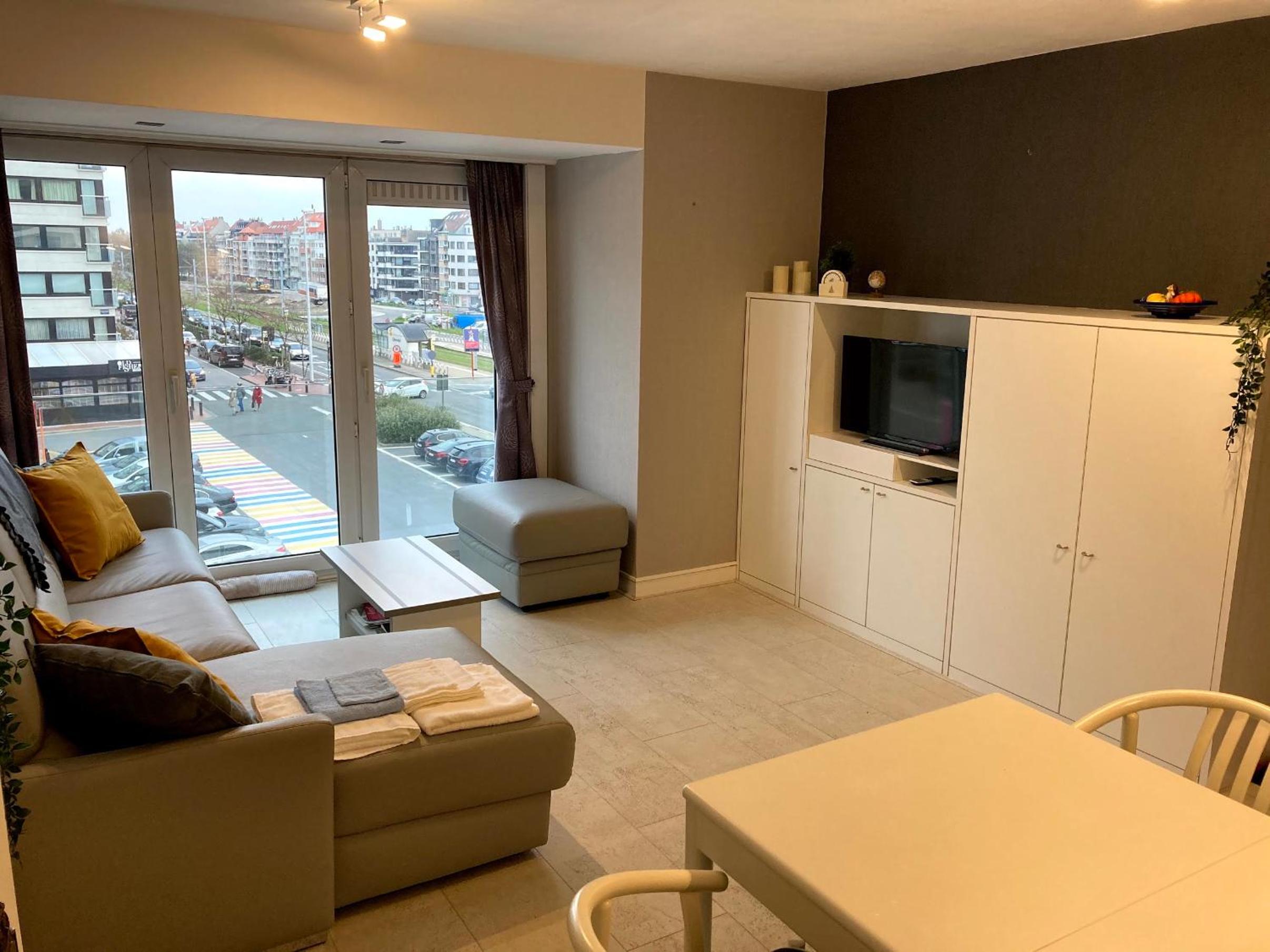 Studio met zeezicht op Heldenplein