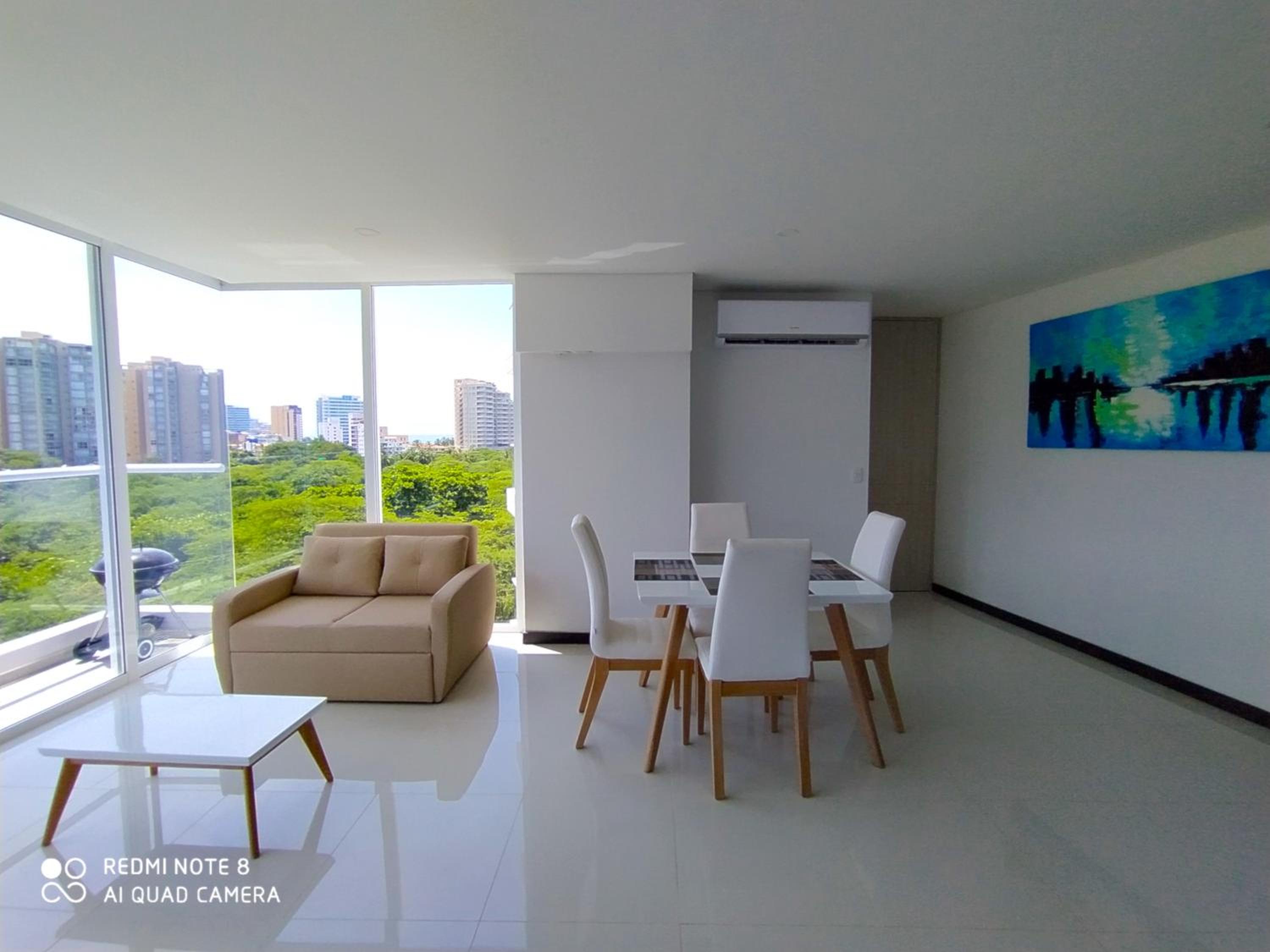 Apartamento en Santa Marta, hermosa vista.