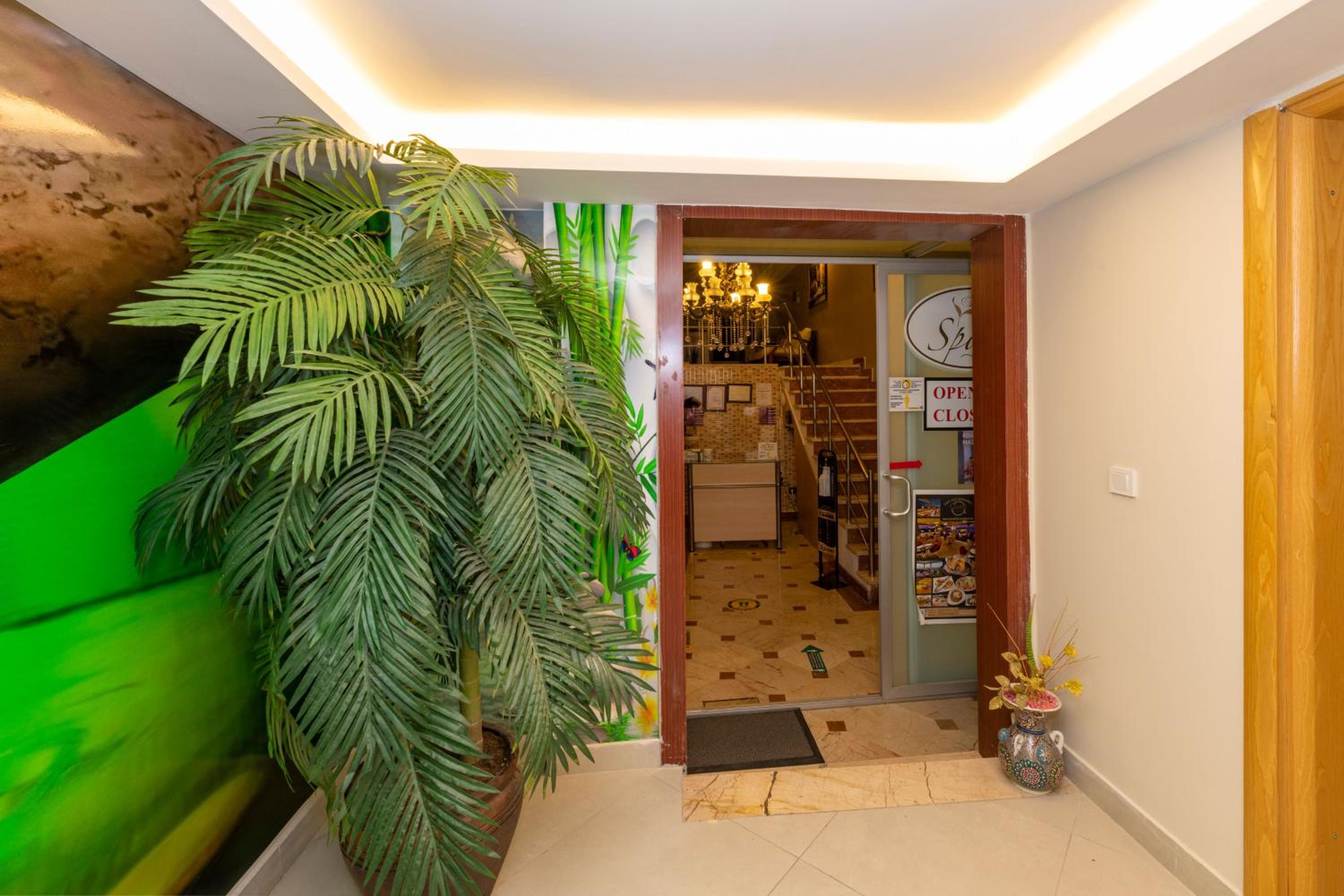 hotel reception