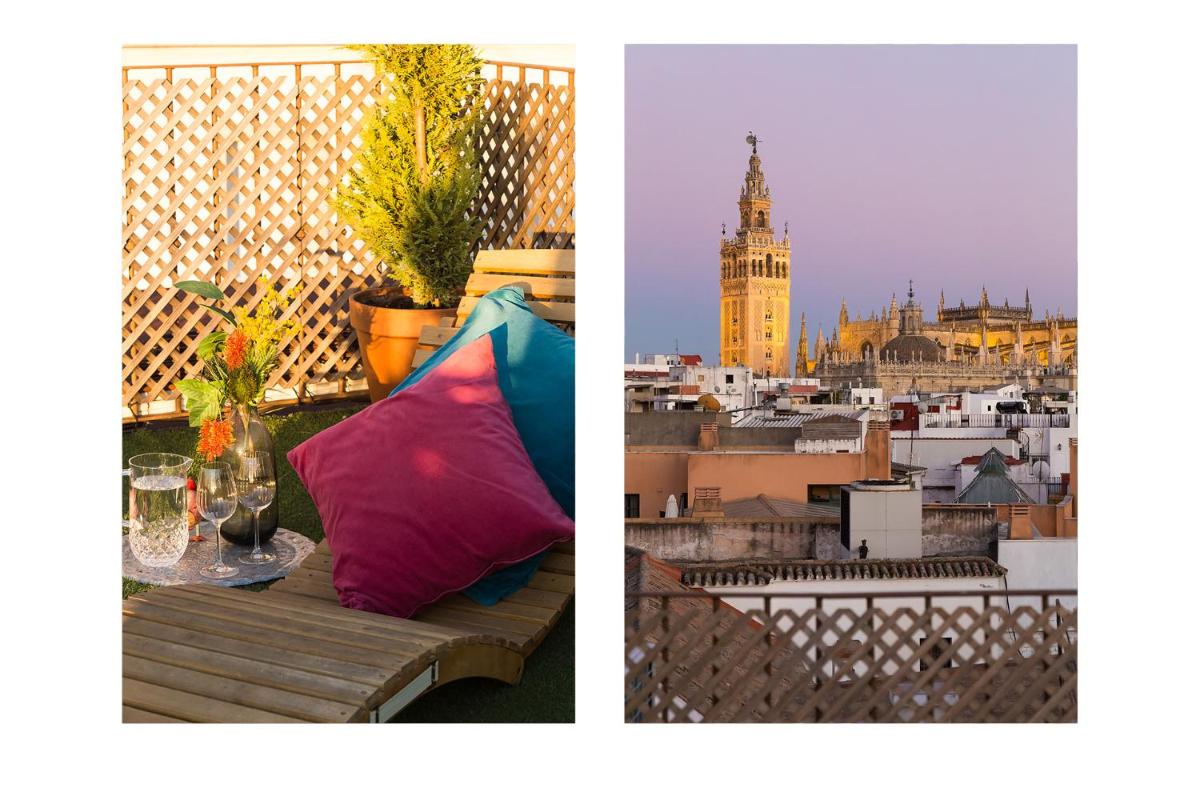 Veoapartment Zaragoza Terrace view 3