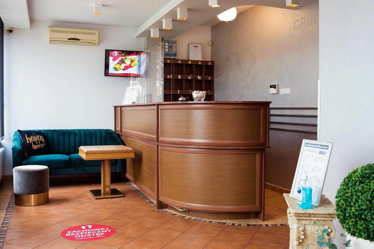 hotel reception