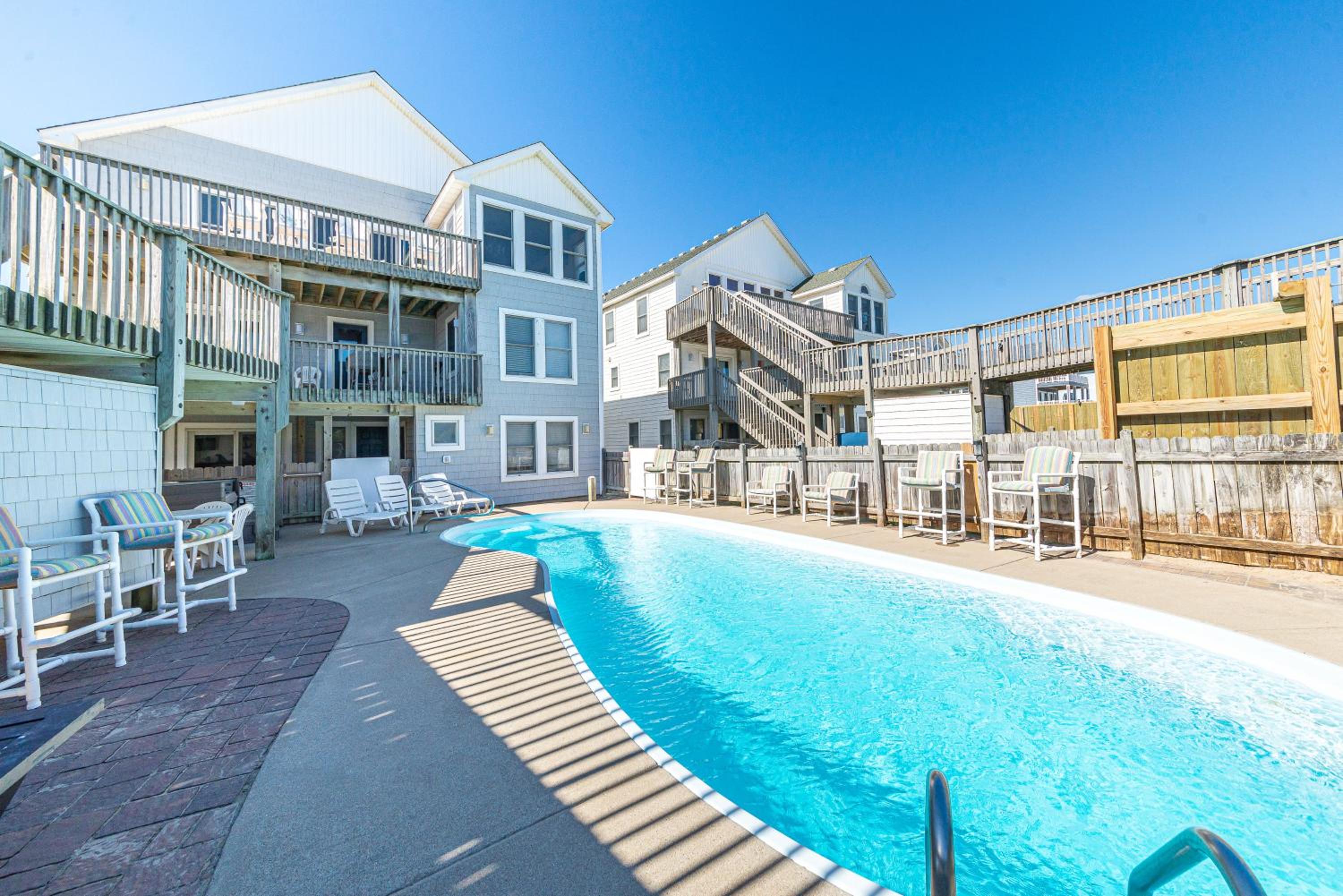 Paradise Found - Nags Head MP 16.5, Oceanfront, Ocean & Sound Views, Pool, Hot Tub, Pets OK