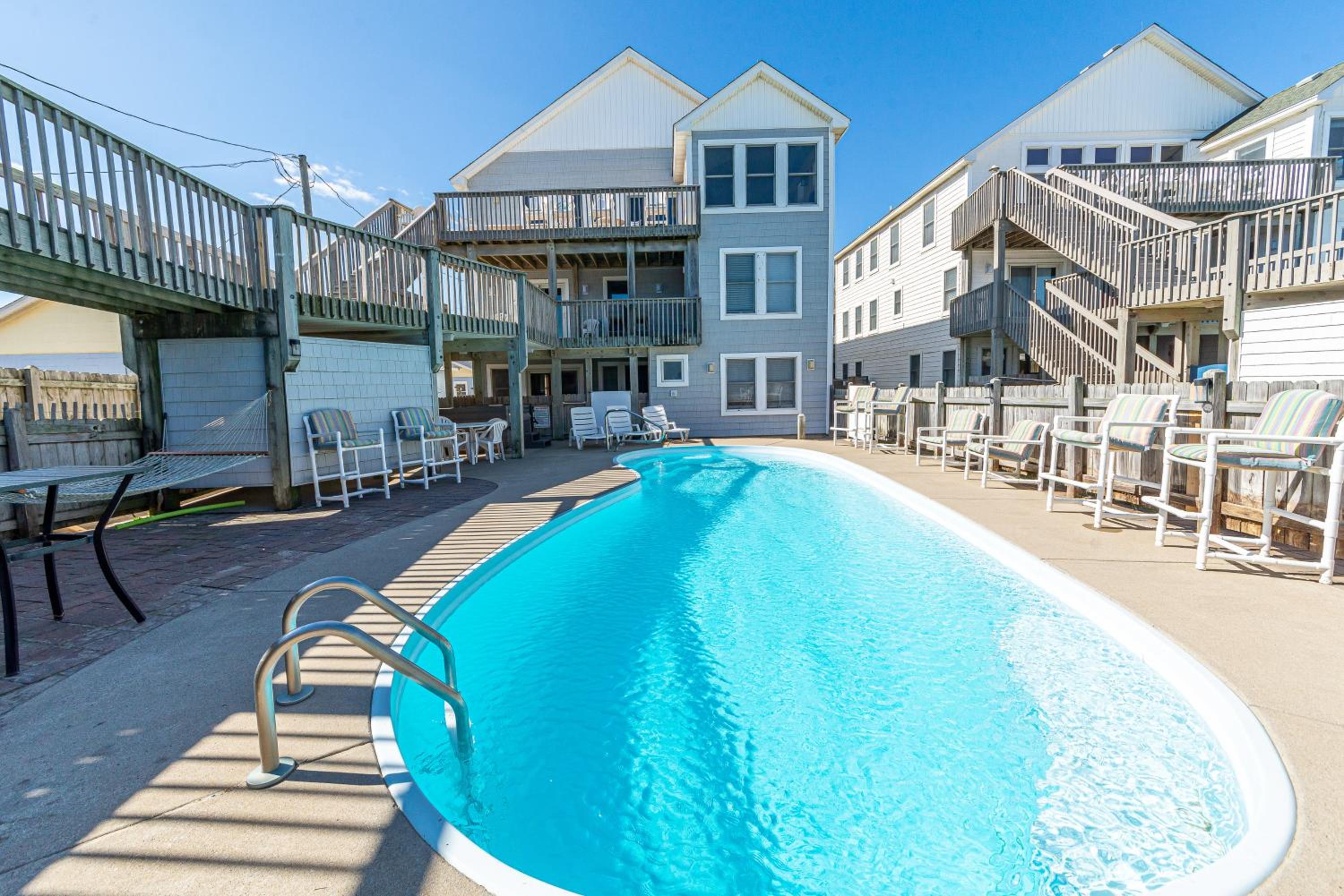 Paradise Found - Nags Head MP 16.5, Oceanfront, Ocean & Sound Views, Pool, Hot Tub, Pets OK