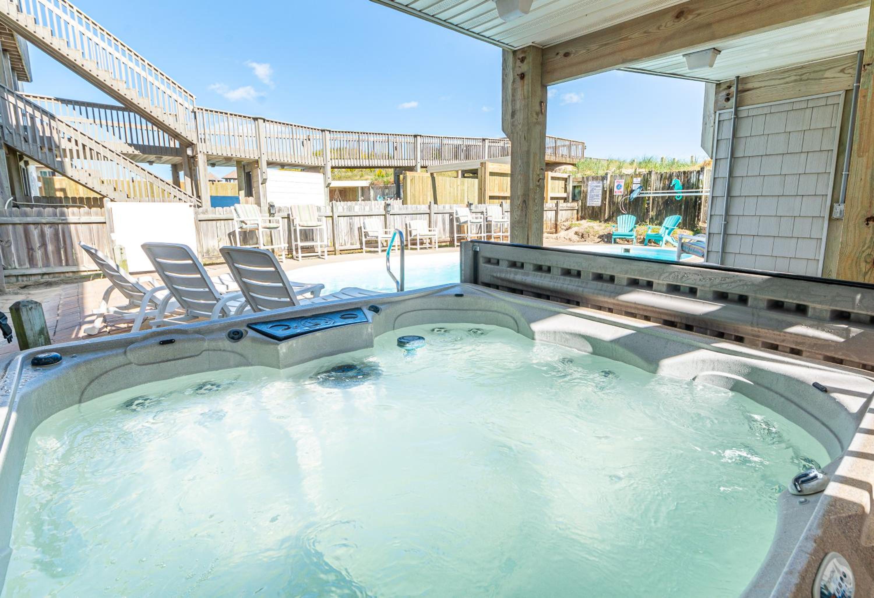 Paradise Found - Nags Head MP 16.5, Oceanfront, Ocean & Sound Views, Pool, Hot Tub, Pets OK