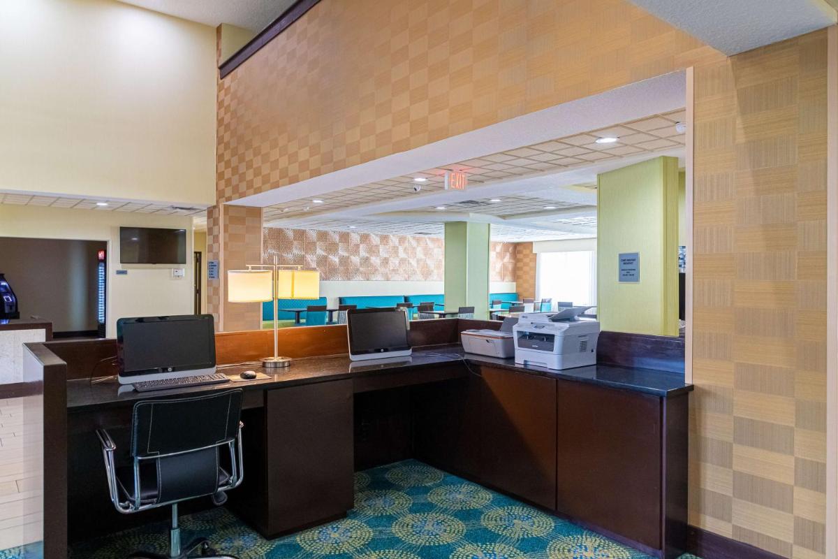 hotel reception