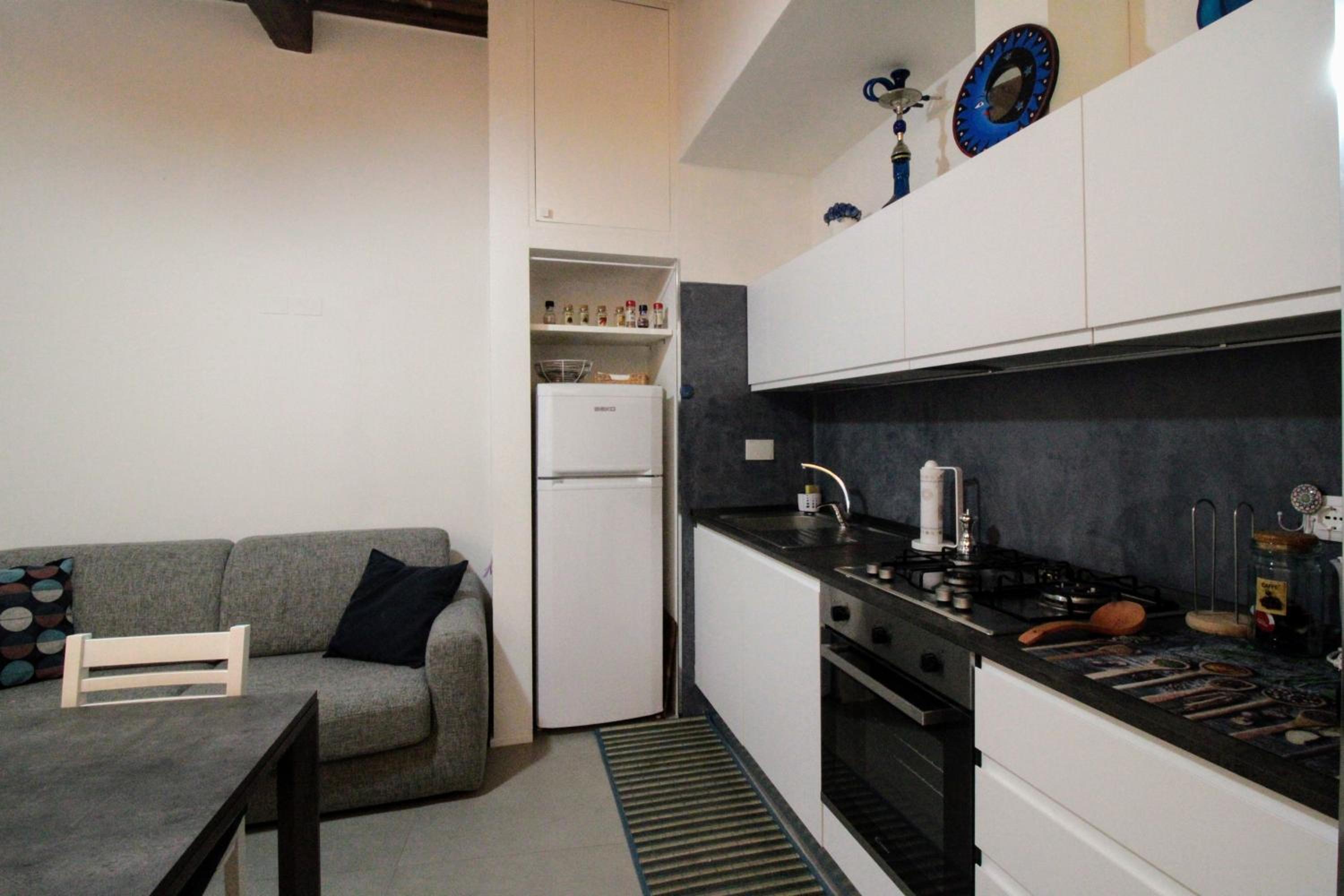 The Galluzza house en Siena — kitchen