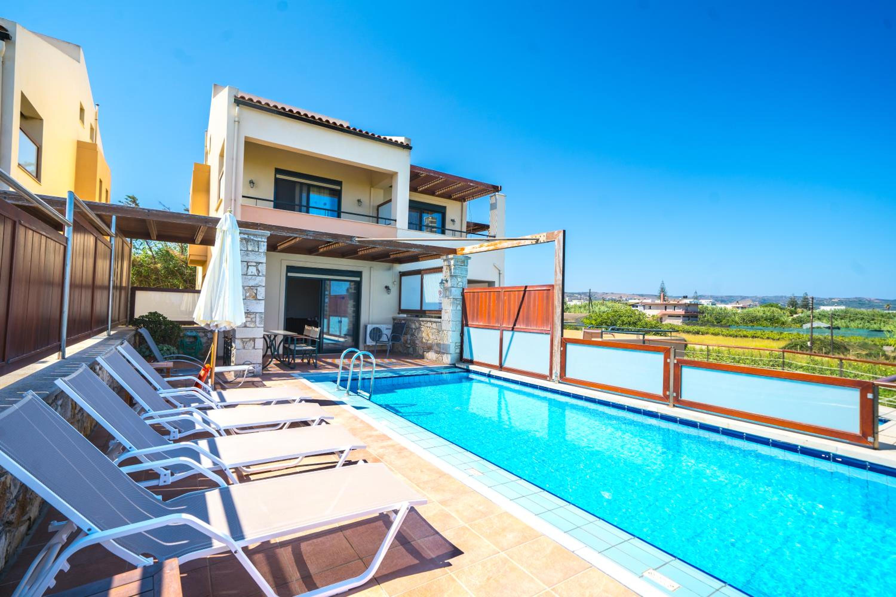 Corali Villas - Seaview, Private Pools, 450 to Beach