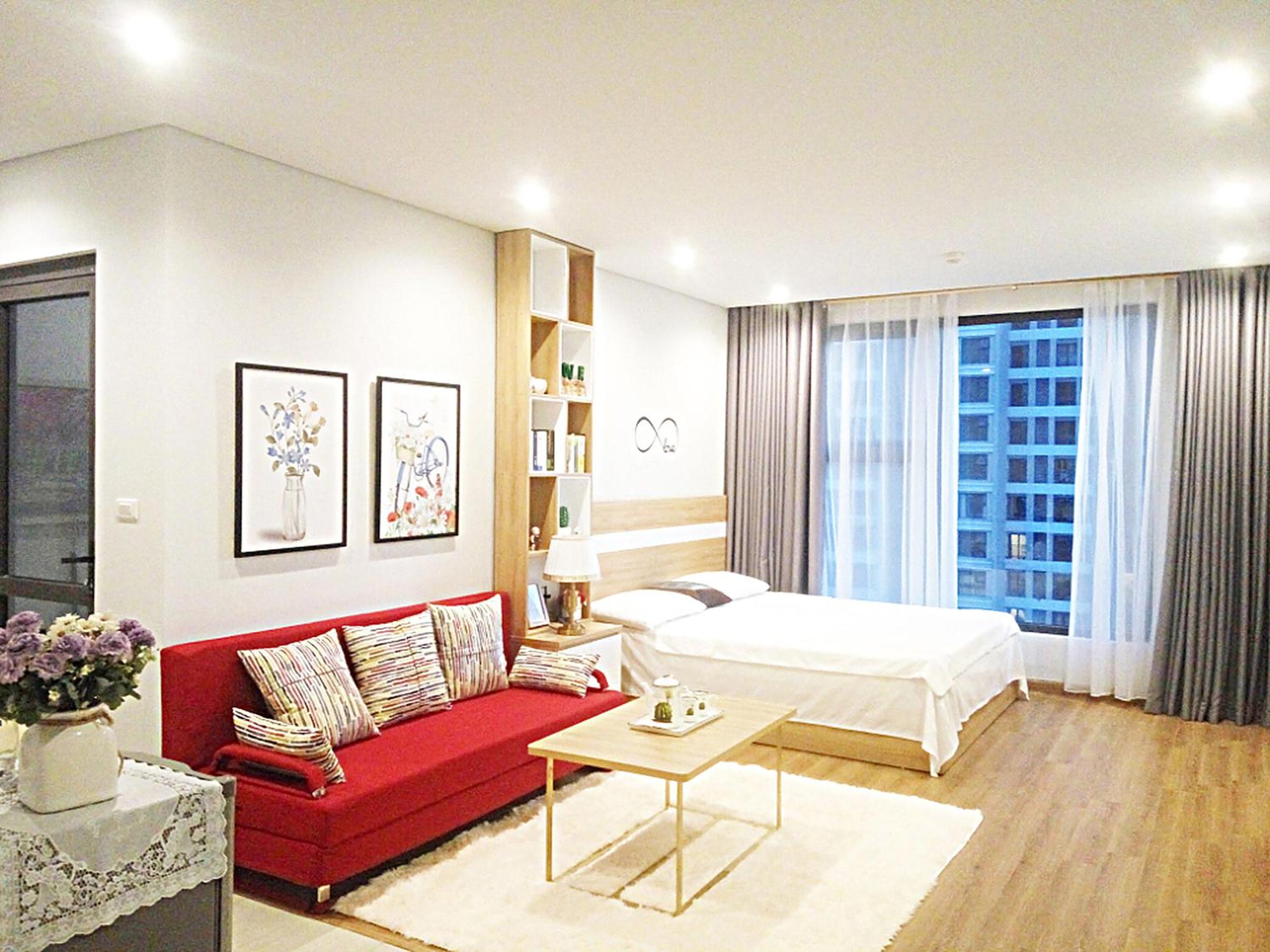 Sweethome1-Căn hộ 42m2 có bếp, phòng tắm nóng lạnh tại Hạ Long view 3
