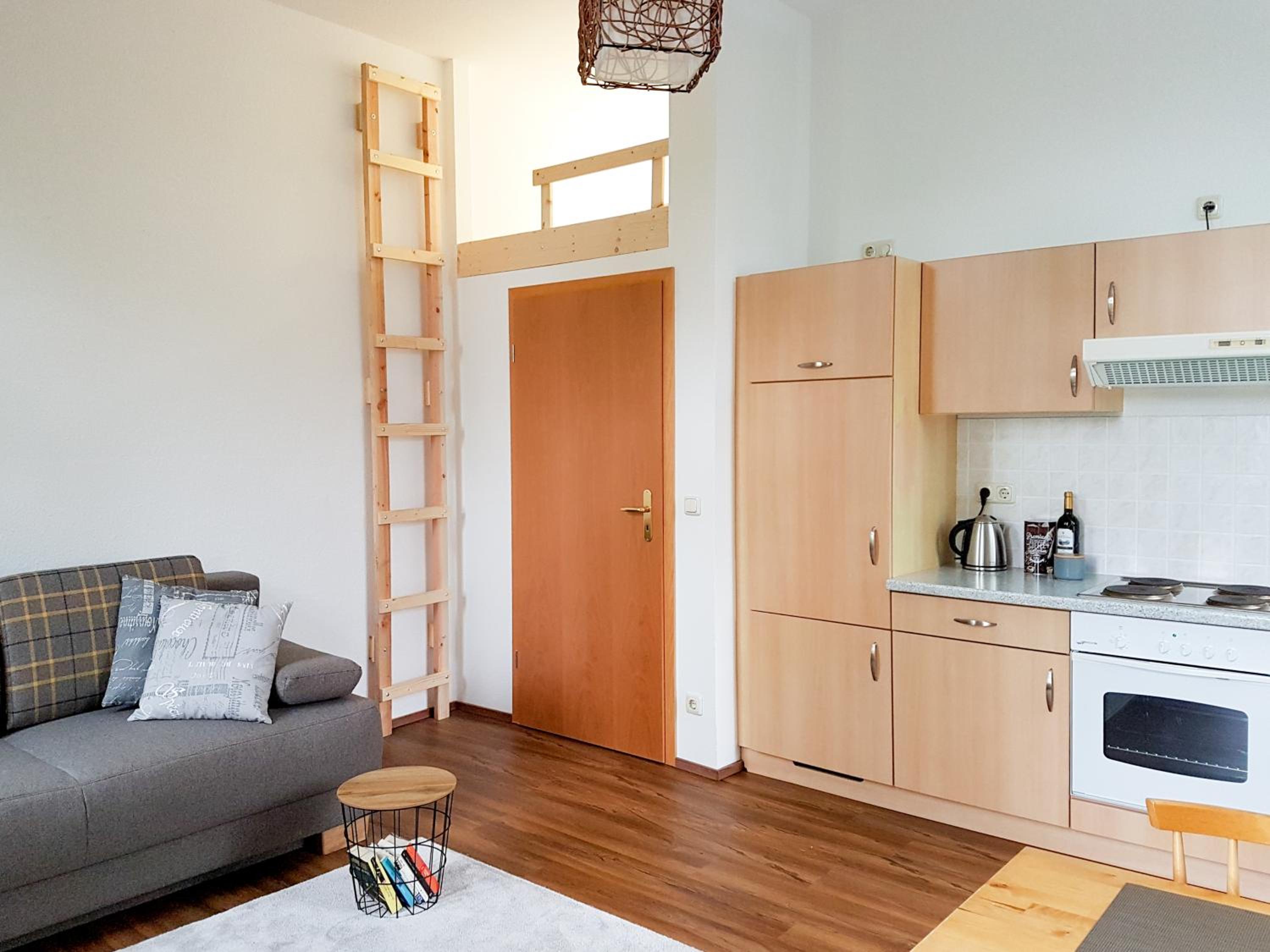 Stilvolle 1-Raum-Wohnung zentral, ruhig gelegen view 3