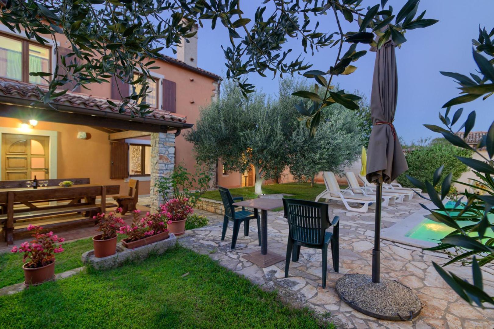 Beautiful stone istrian villa Anamaria with pool near the beach - WiiBuk view 5