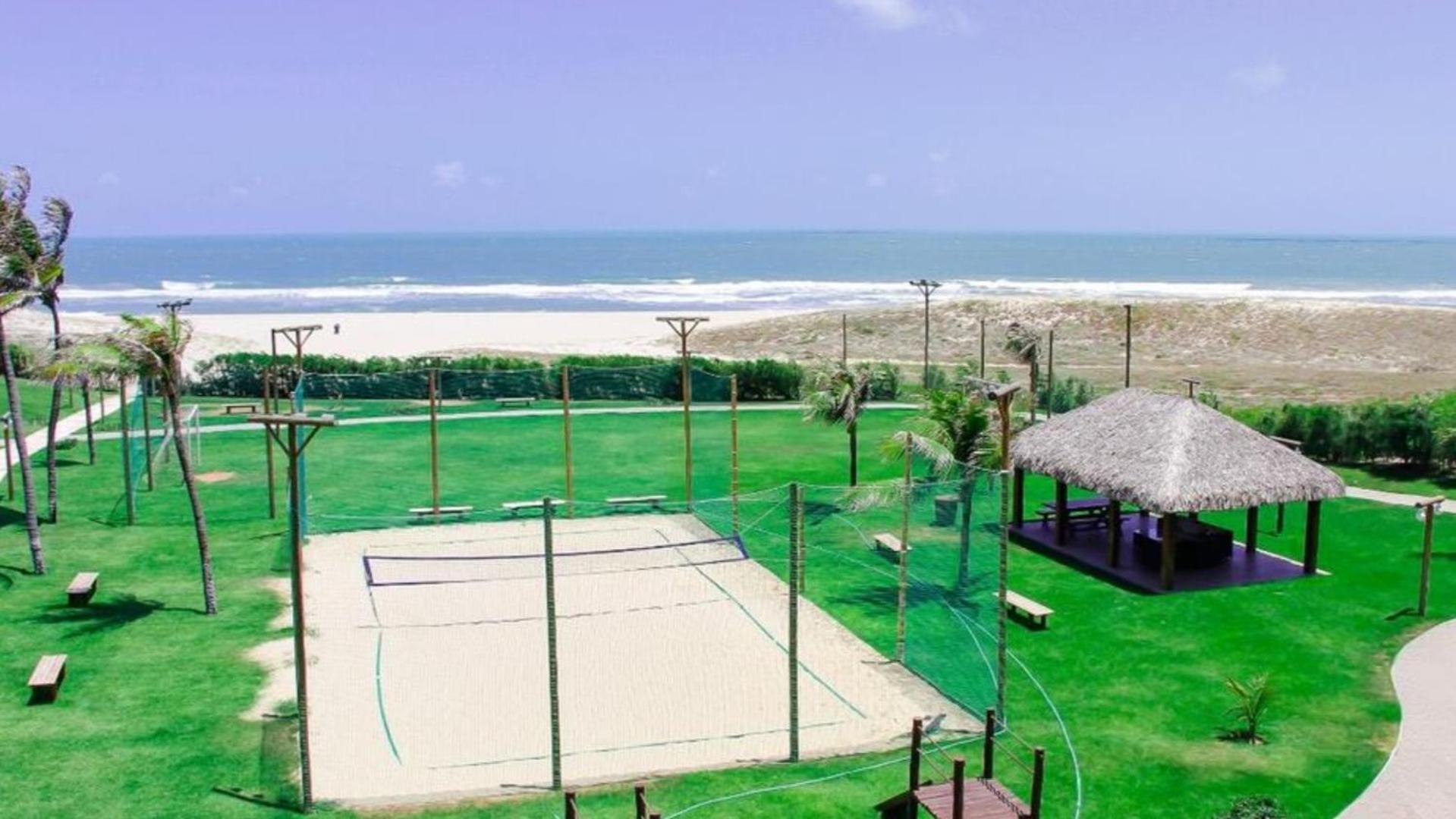Beach Living - Porto das Dunas - Ap Terreo 200m Beach Park PÉ NA AREIA