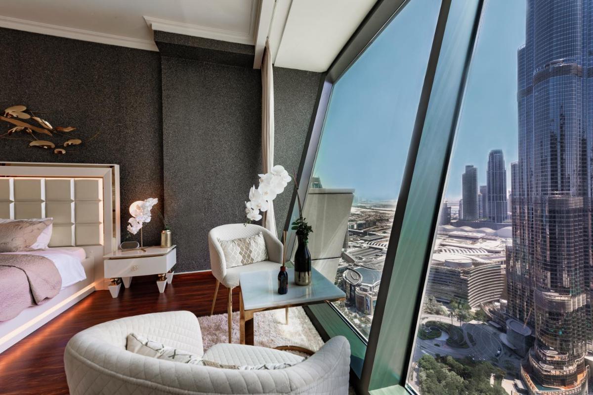 FIRST CLASS 3BR with full BURJ KHALIFA and FOUNTAIN VIEW