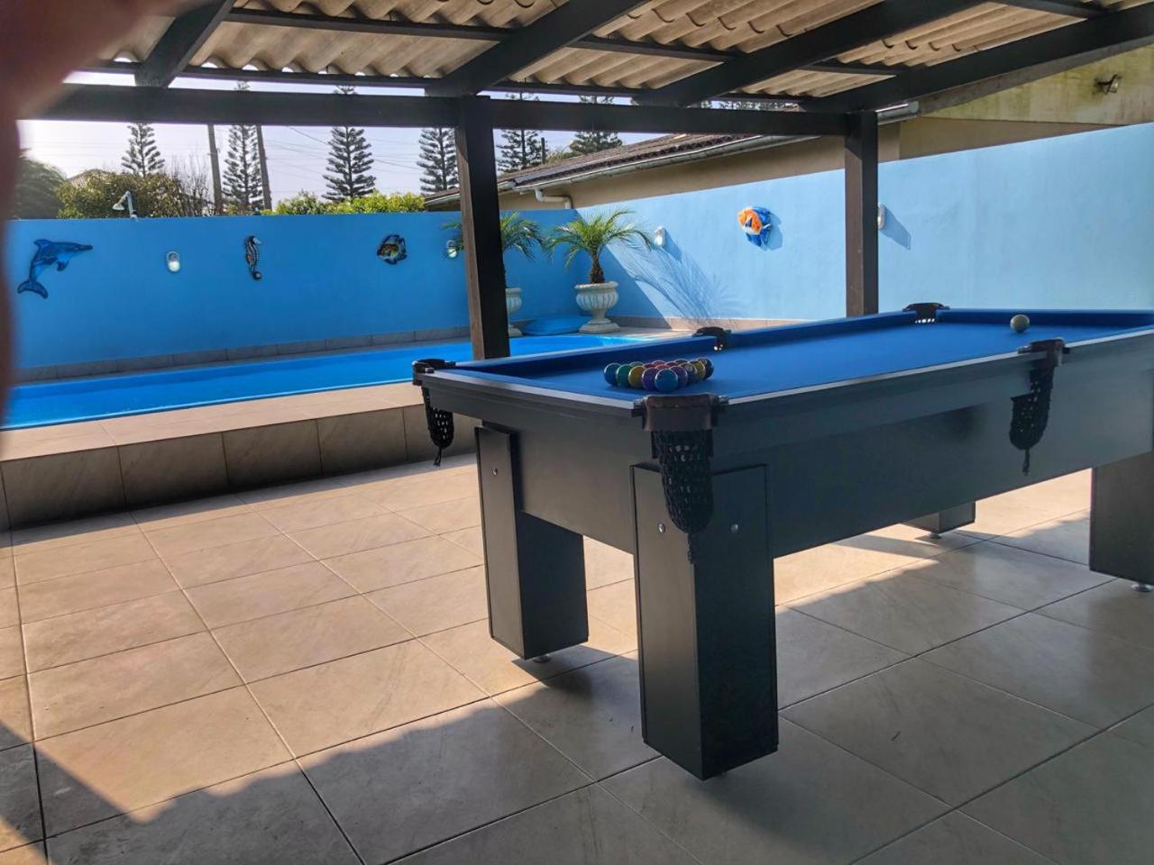 outdoor BBQ area