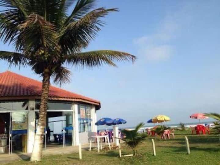 Pé na areia gaivotas com Wi-Fi