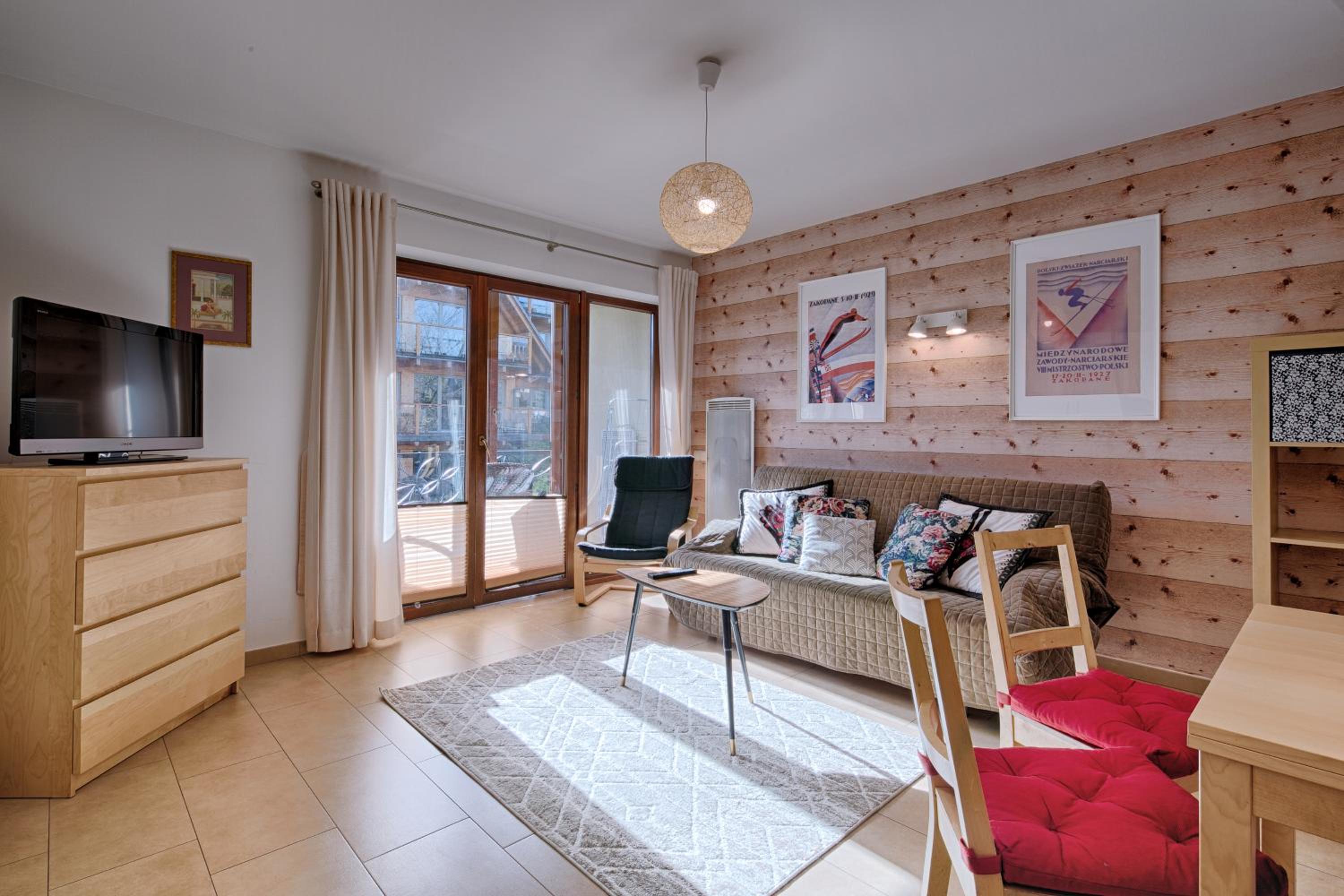 Ametyst Apartamenty Mozaika centrum balkon view 2