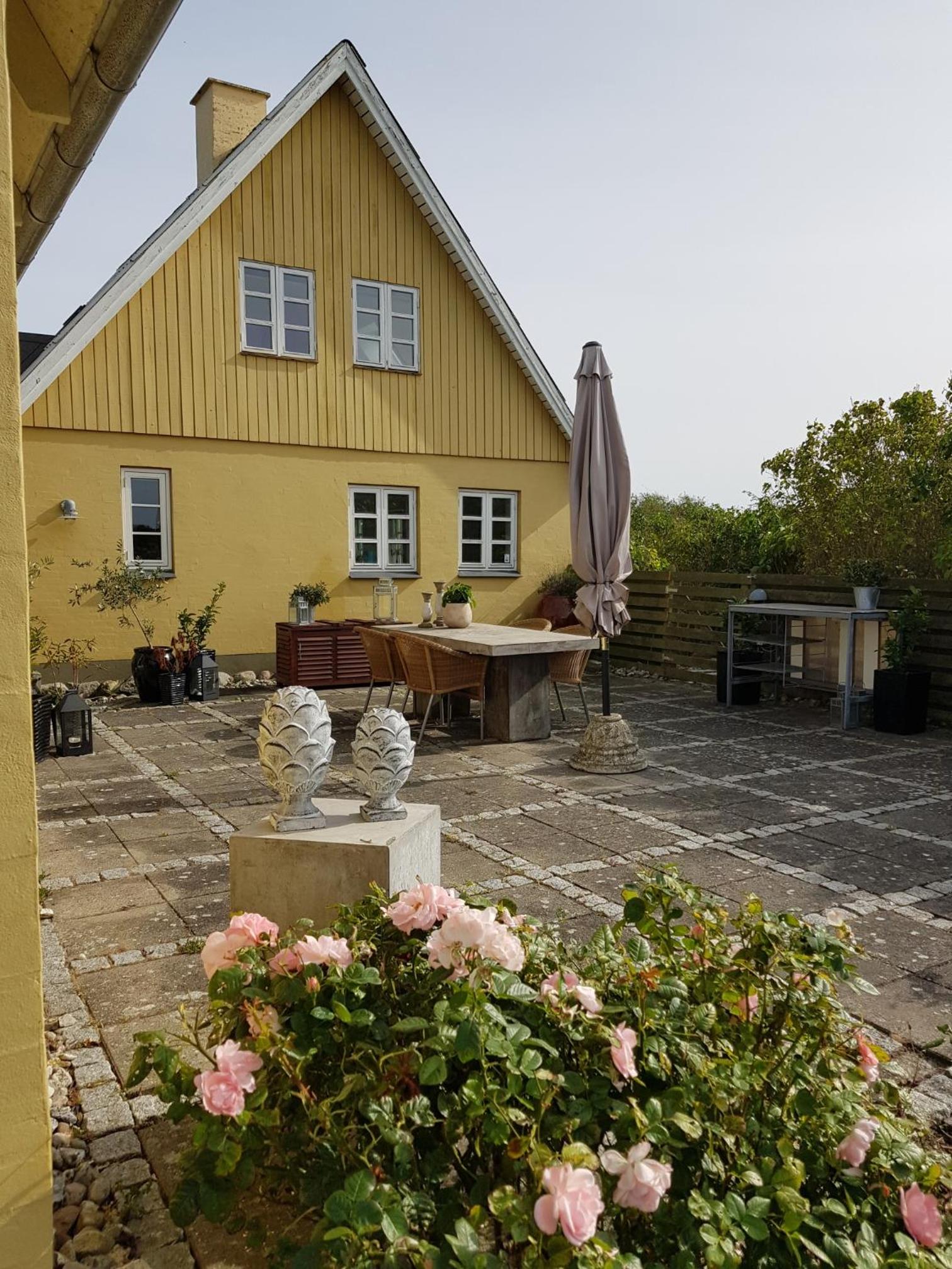 Beachhouse Langeland 20 m to private Beach