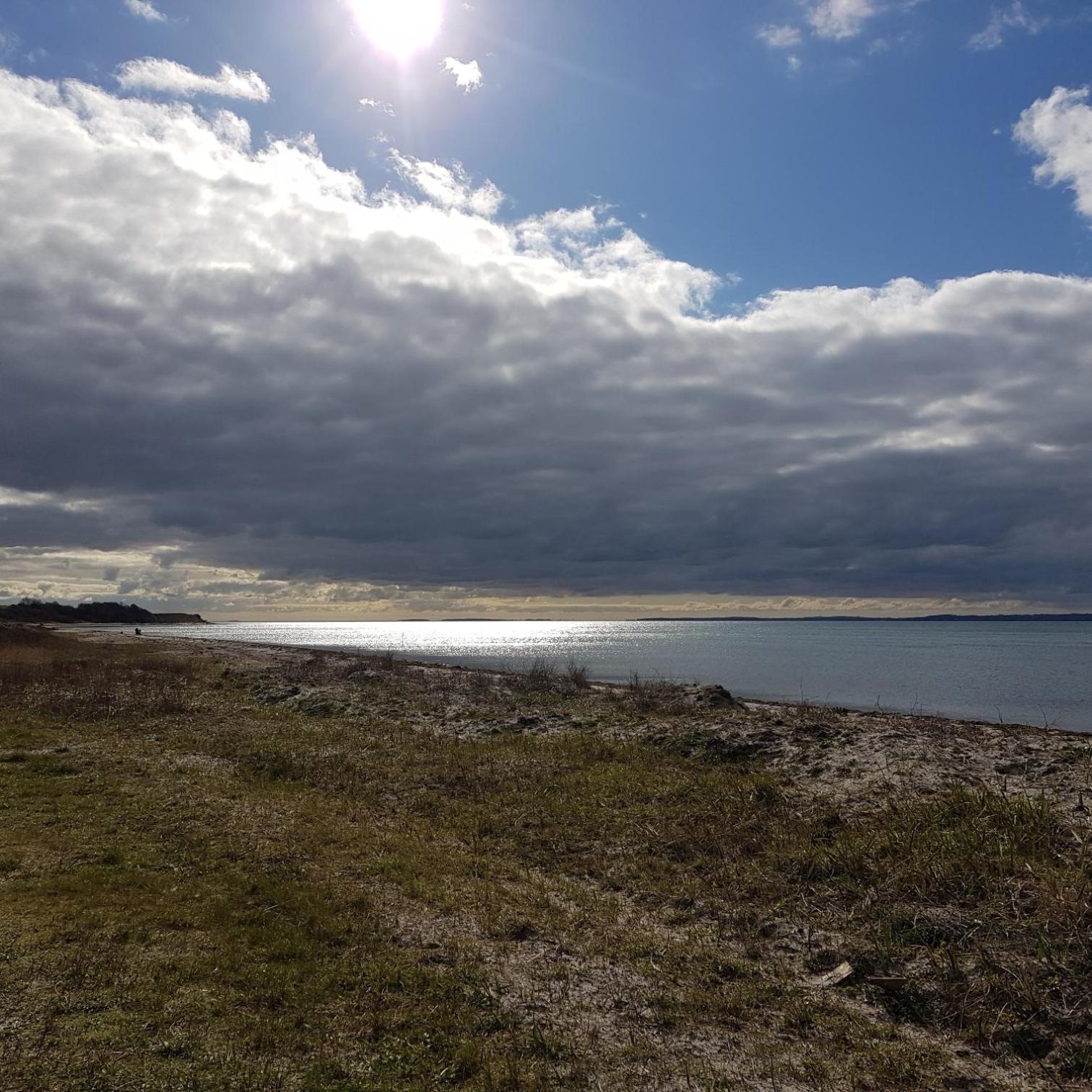 Beachhouse Langeland 20 m to private Beach