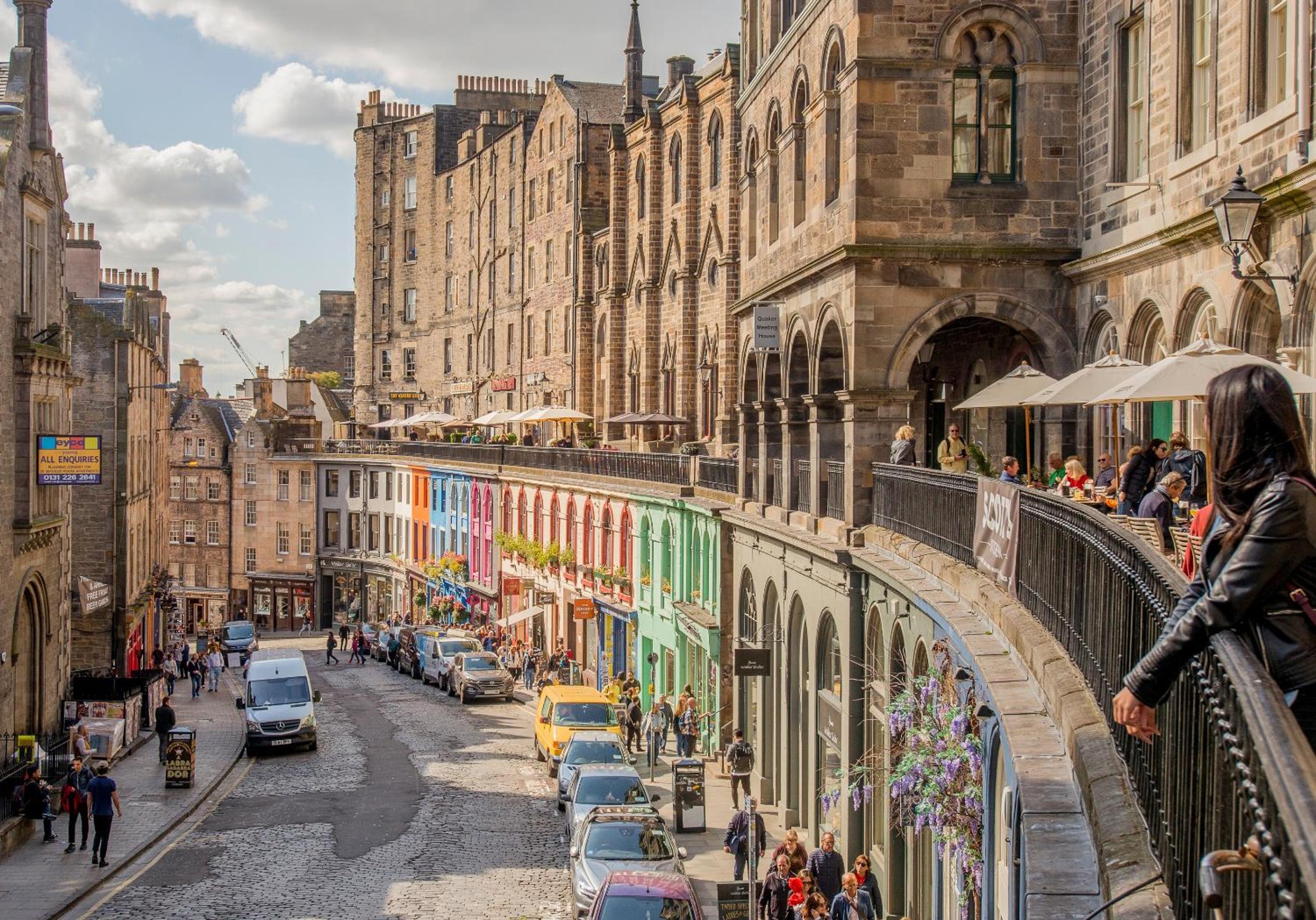 West Bow just off Royal Mile view 4