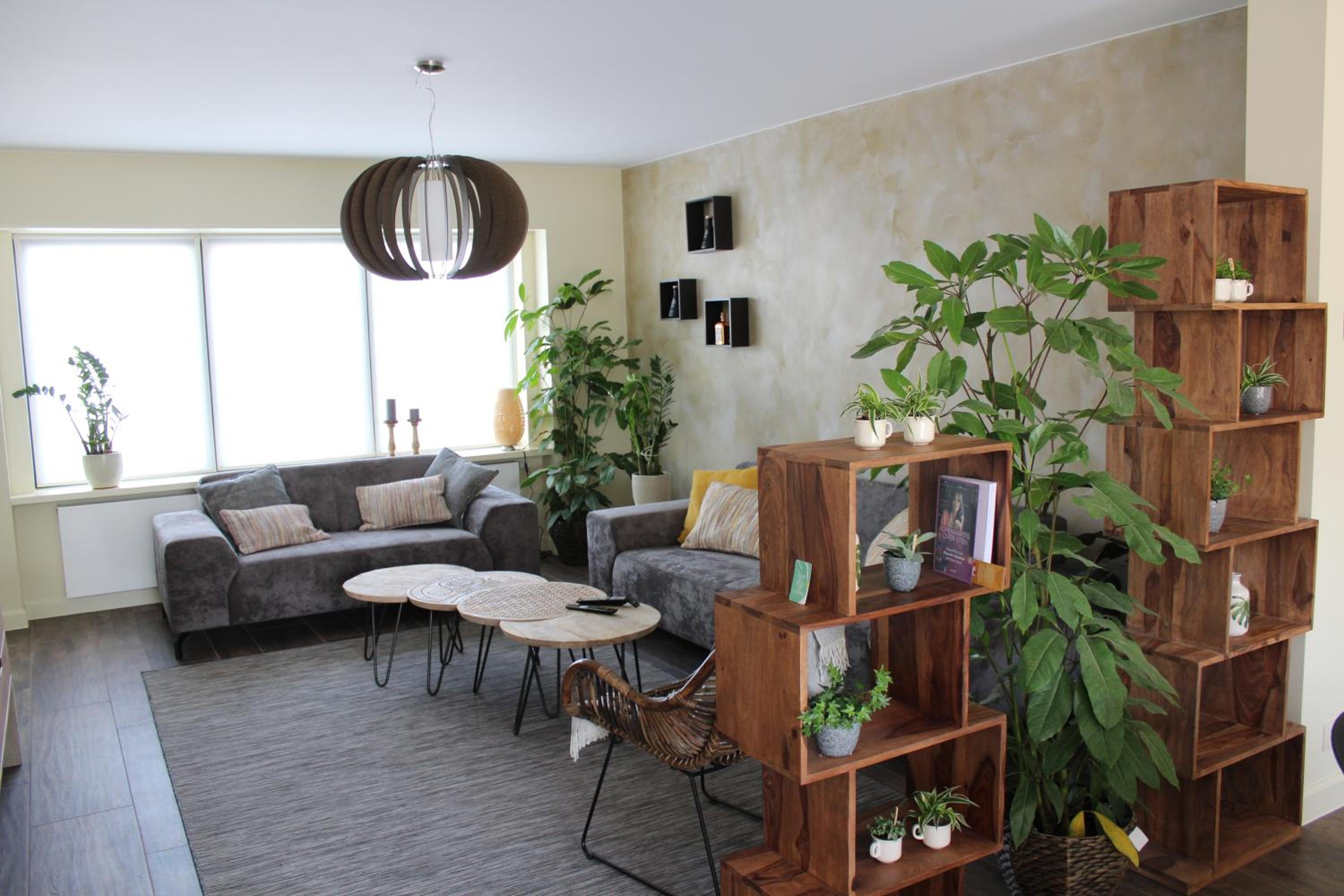 Bed and garden