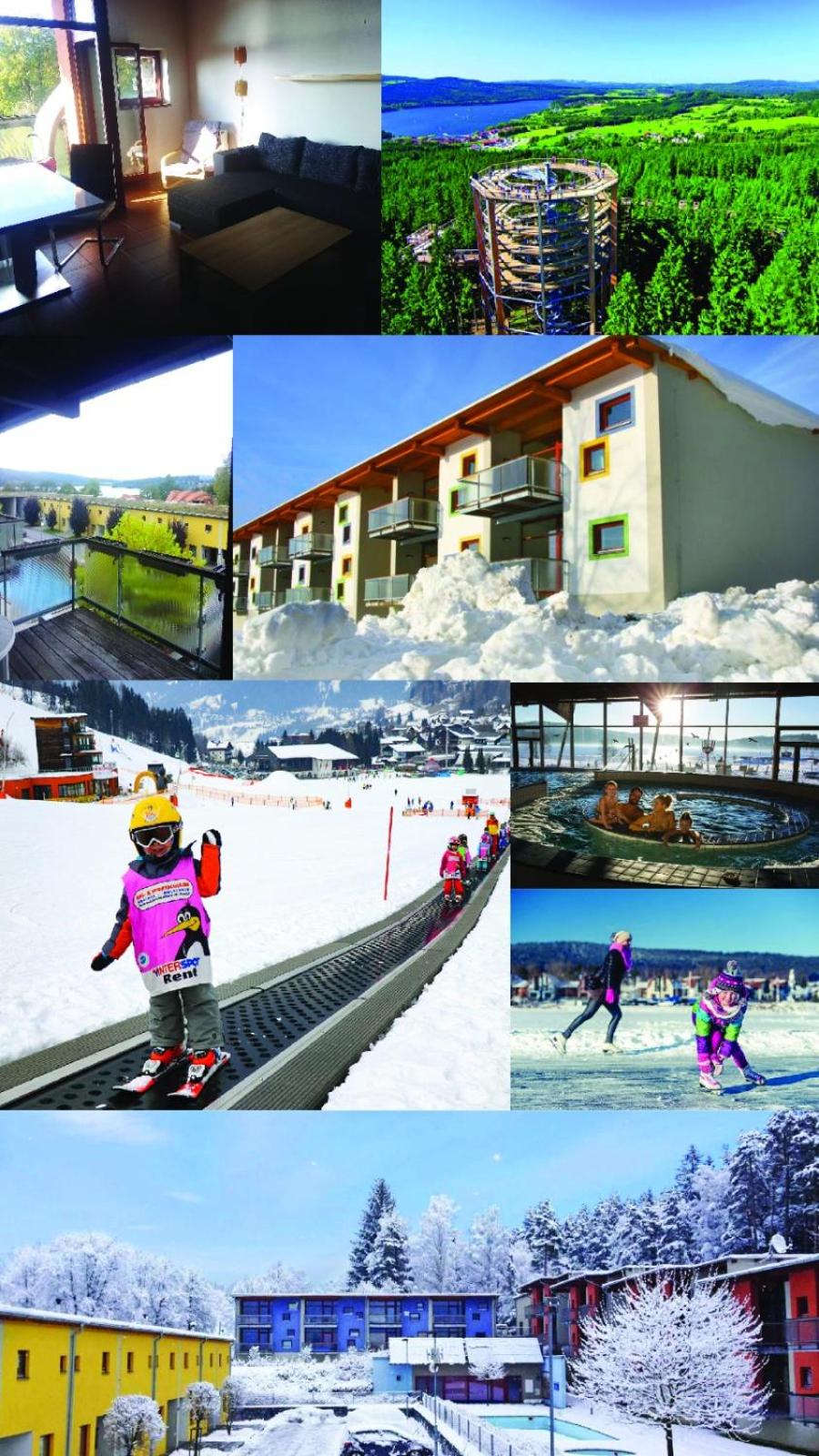 Apartmán v arealu Doky Lipno