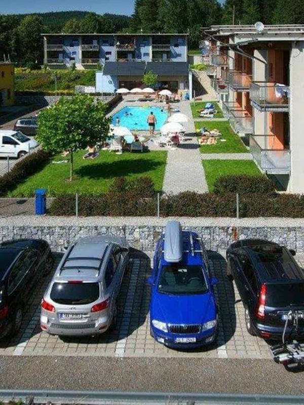 Apartmán v arealu Doky Lipno
