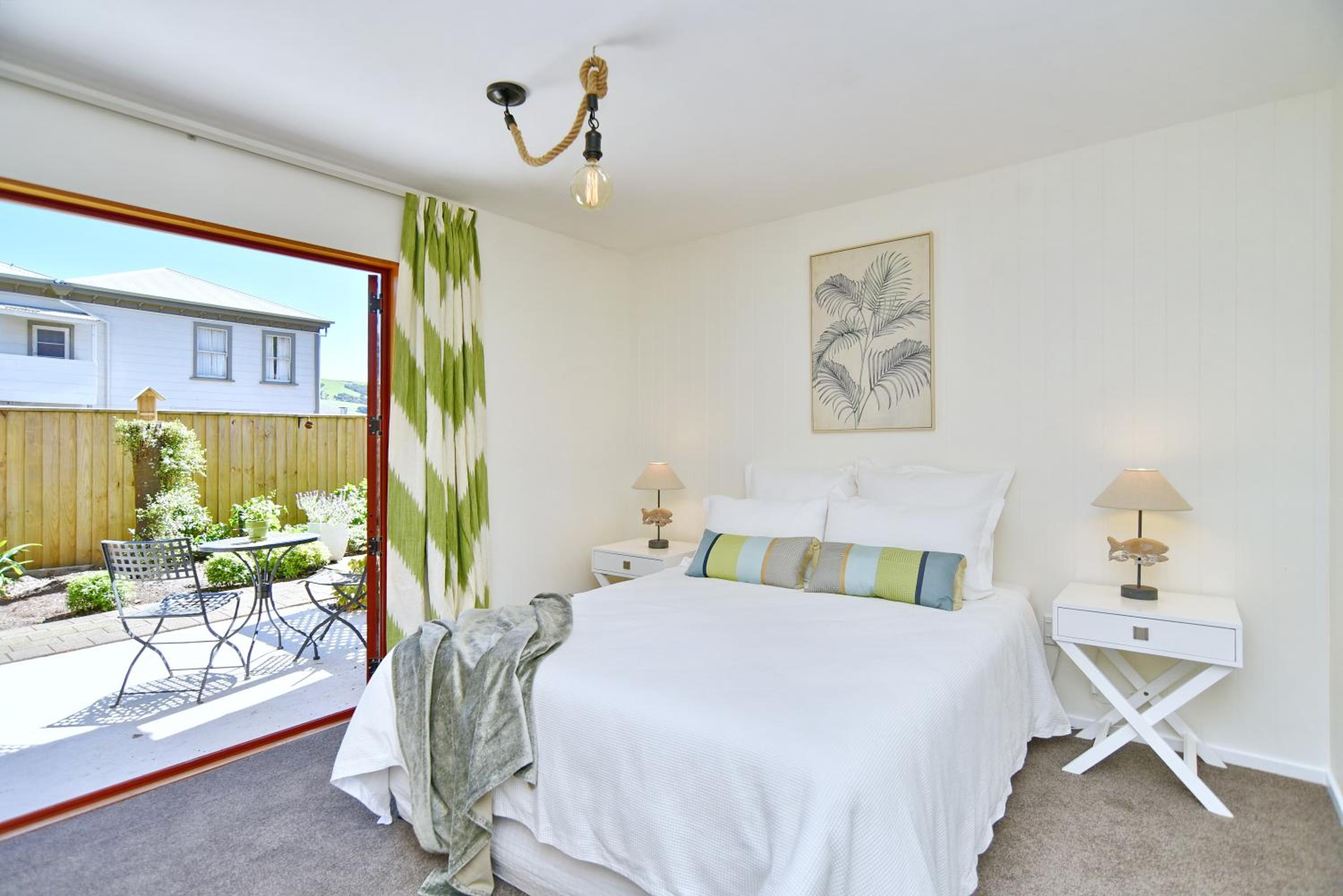 Central Akaroa Retreat - Balcony and Parking -Tumeke Akaroa view 4