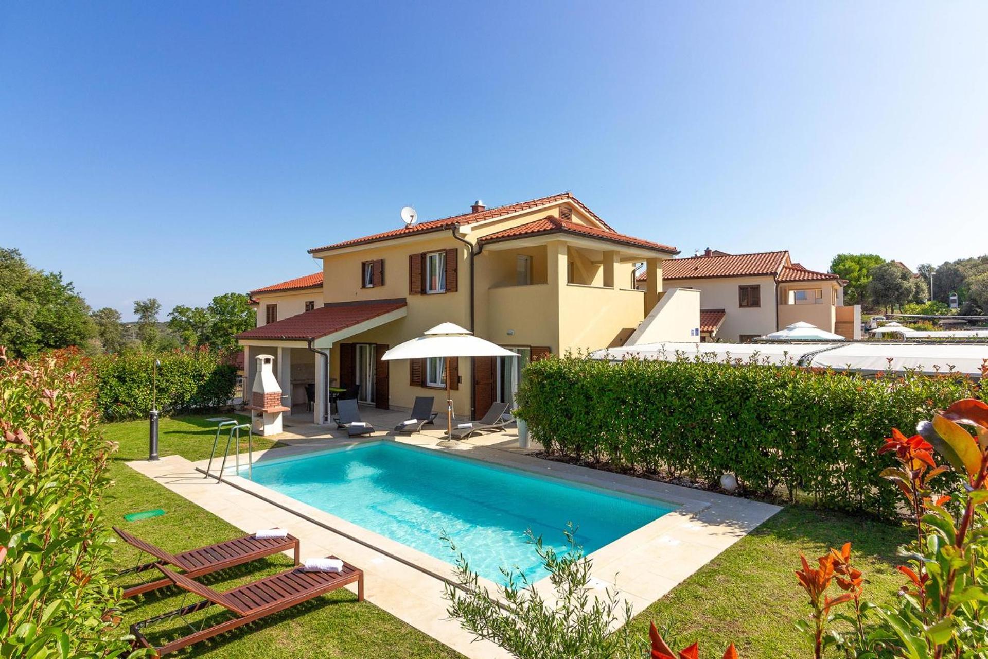 Luxury villa Banjole with private pool 200m from the beach - WiiBuk